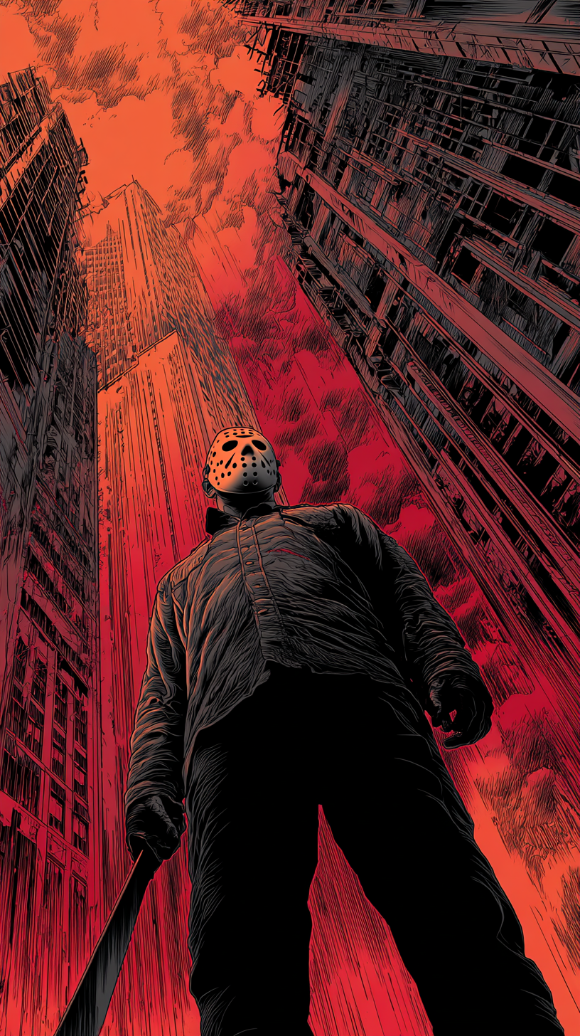 fond d'écran Jason Voorhees téléphone gratuit