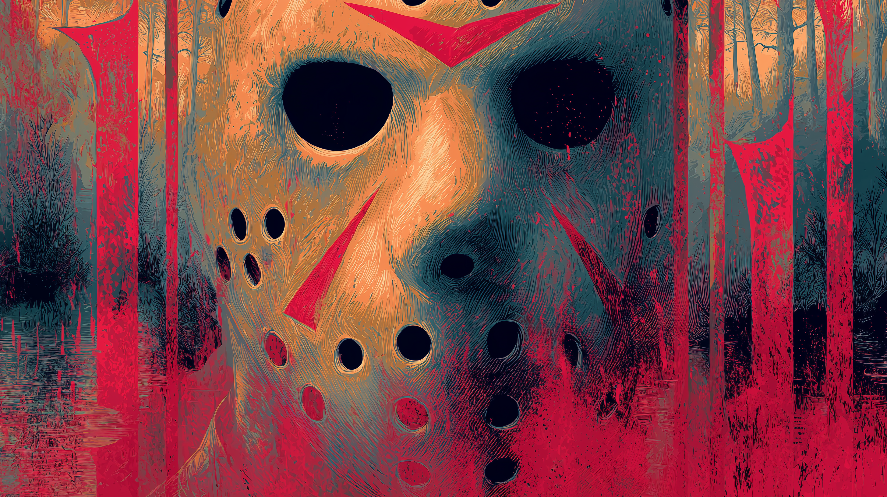 fond d'écran Jason Voorhees pc 1920x1080 téléchargement gratuit