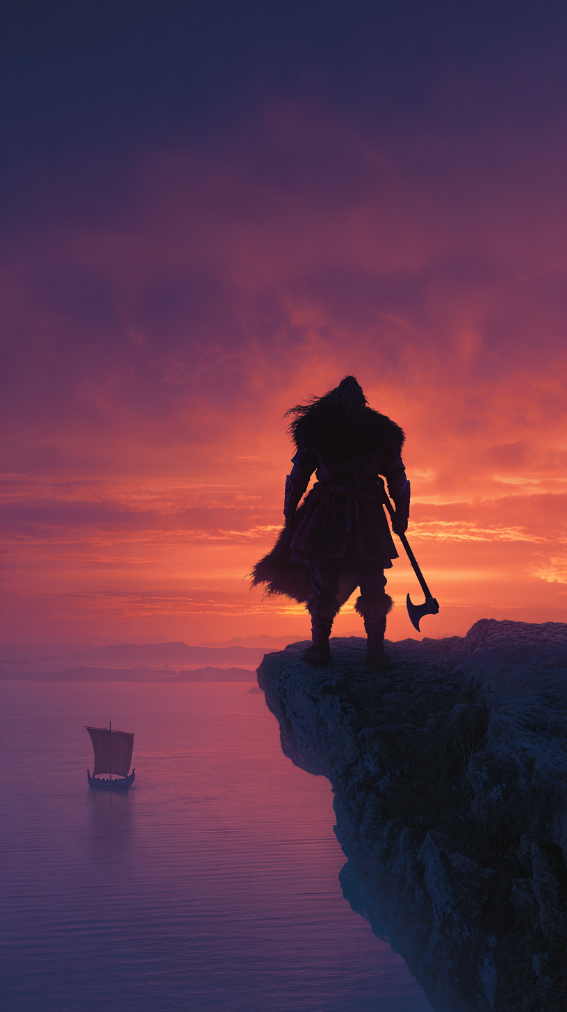 fond d'écran Viking iphone original télécharger gratuit