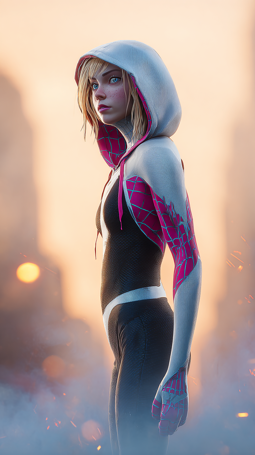 fond d'écran Gwen Stacy téléphone Sony gratuit