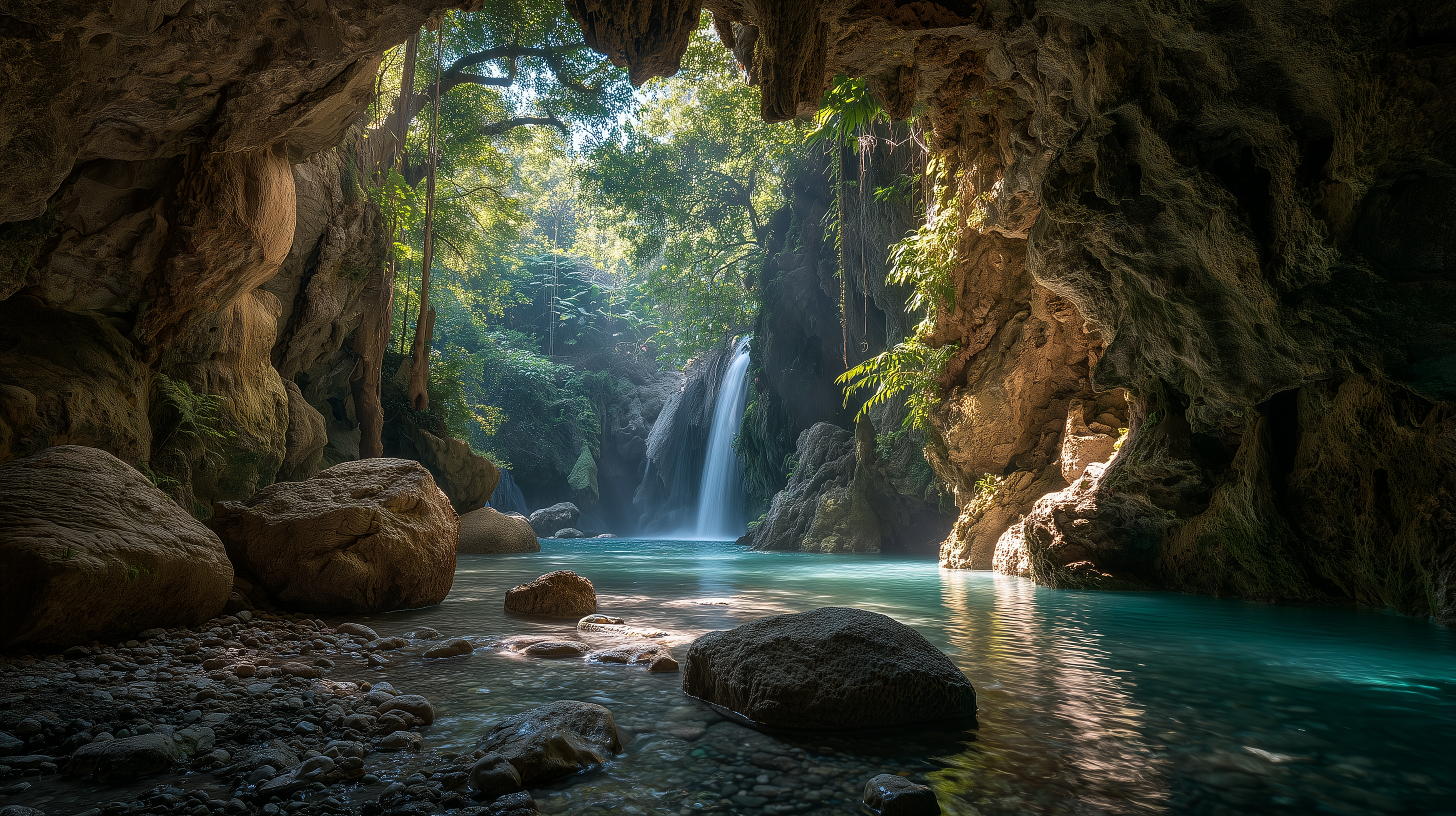 fond d'écran Grotte 1440p 4k téléchargement gratuit