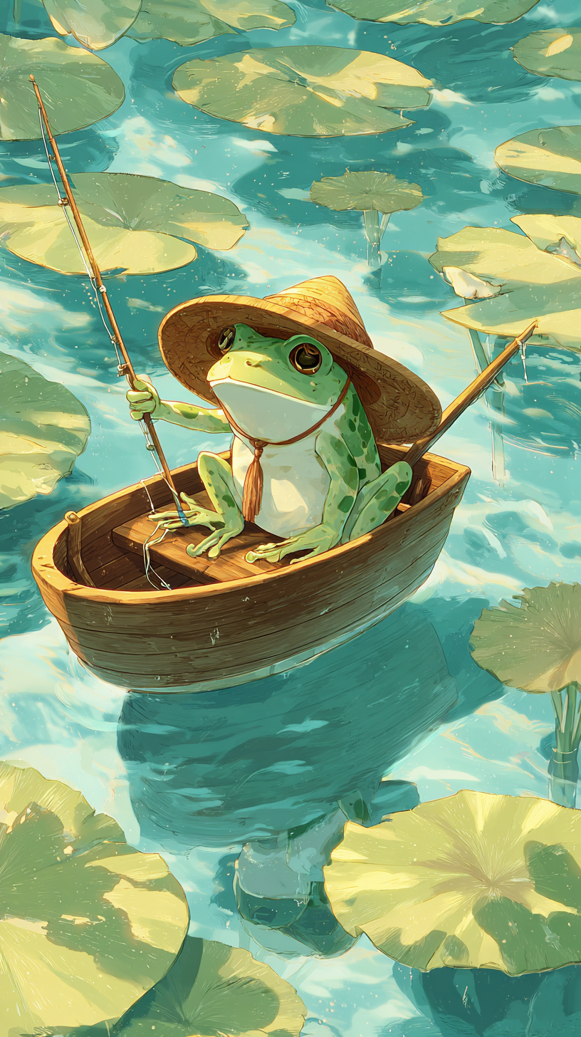 fond d'écran Grenouille xiaomi gratuit