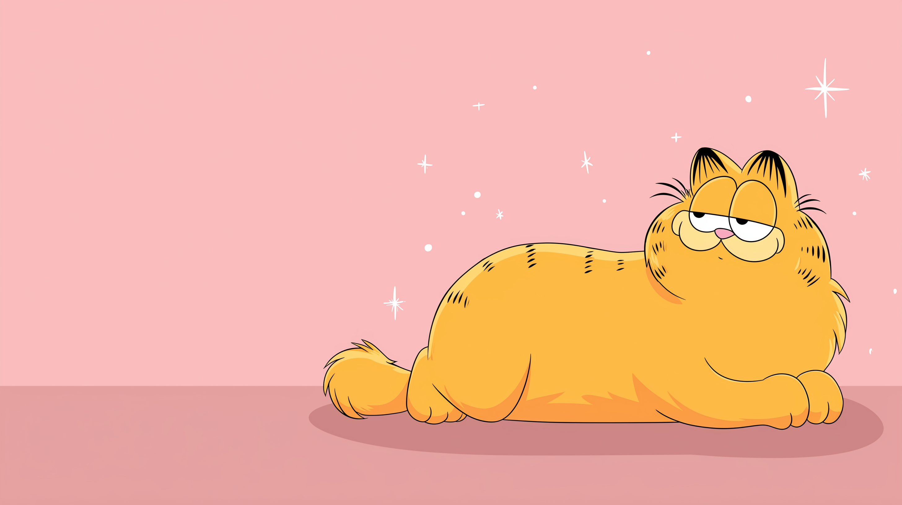 fond d'écran Garfield 5k pc téléchargement gratuit