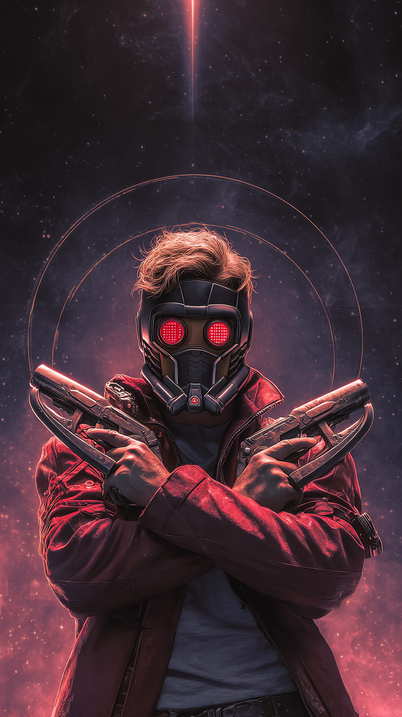 photo fond d'écran Star Lord iphone télécharger gratuit