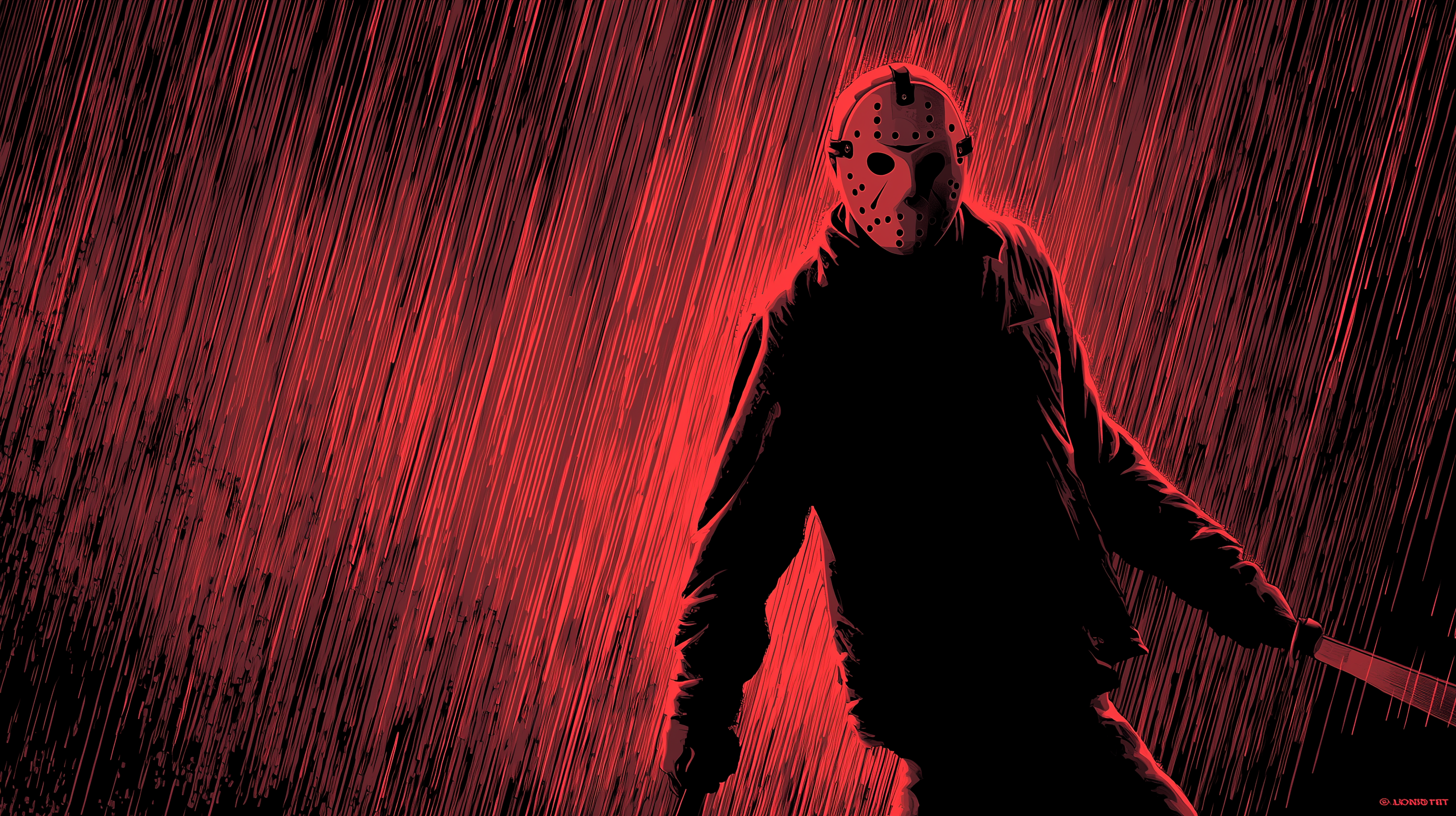 fond d'écran Jason Voorhees windows 10 1920x1080 téléchargement gratuit
