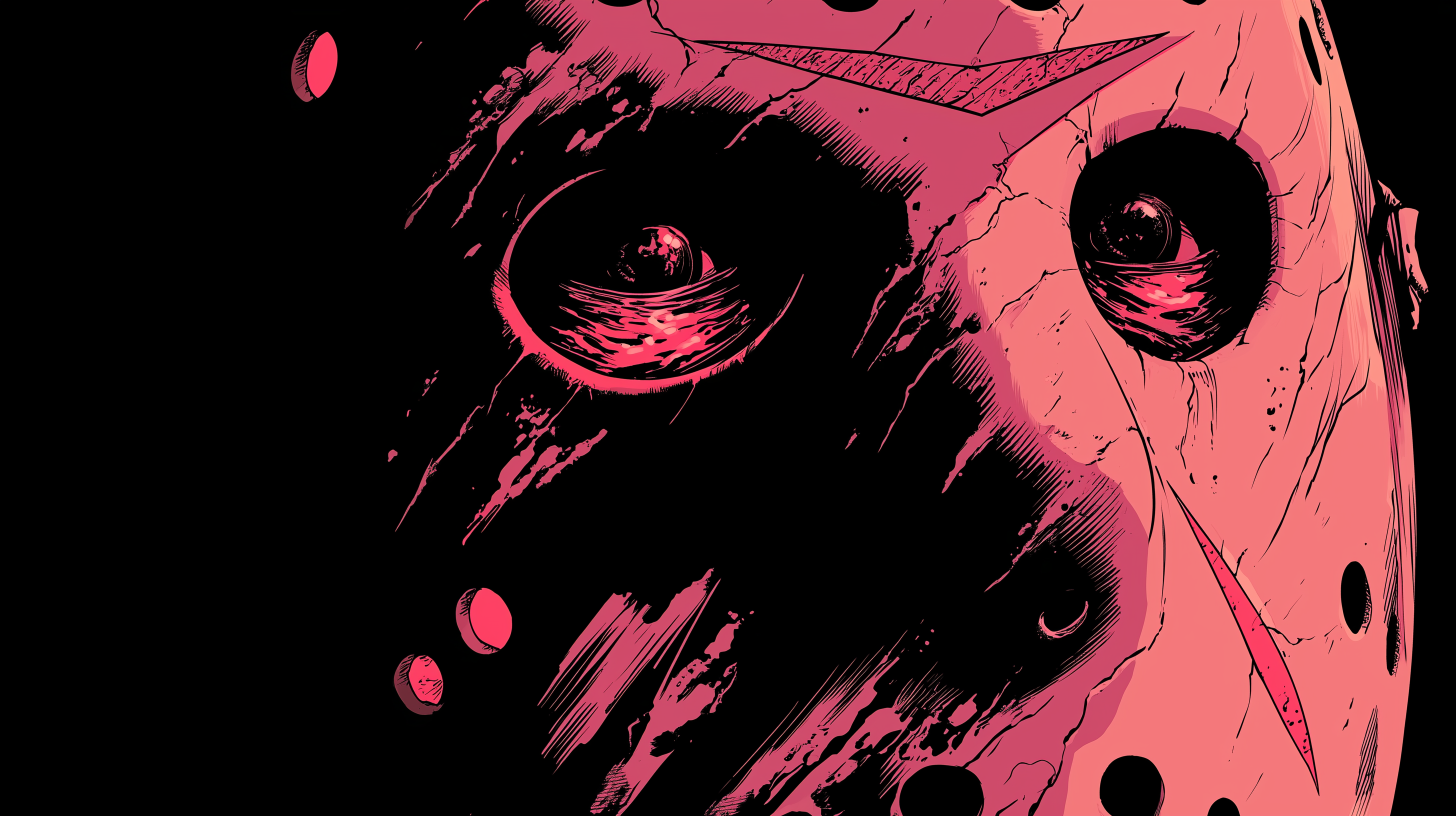 fond d'écran Jason Voorhees pc 3840x2160 téléchargement gratuit