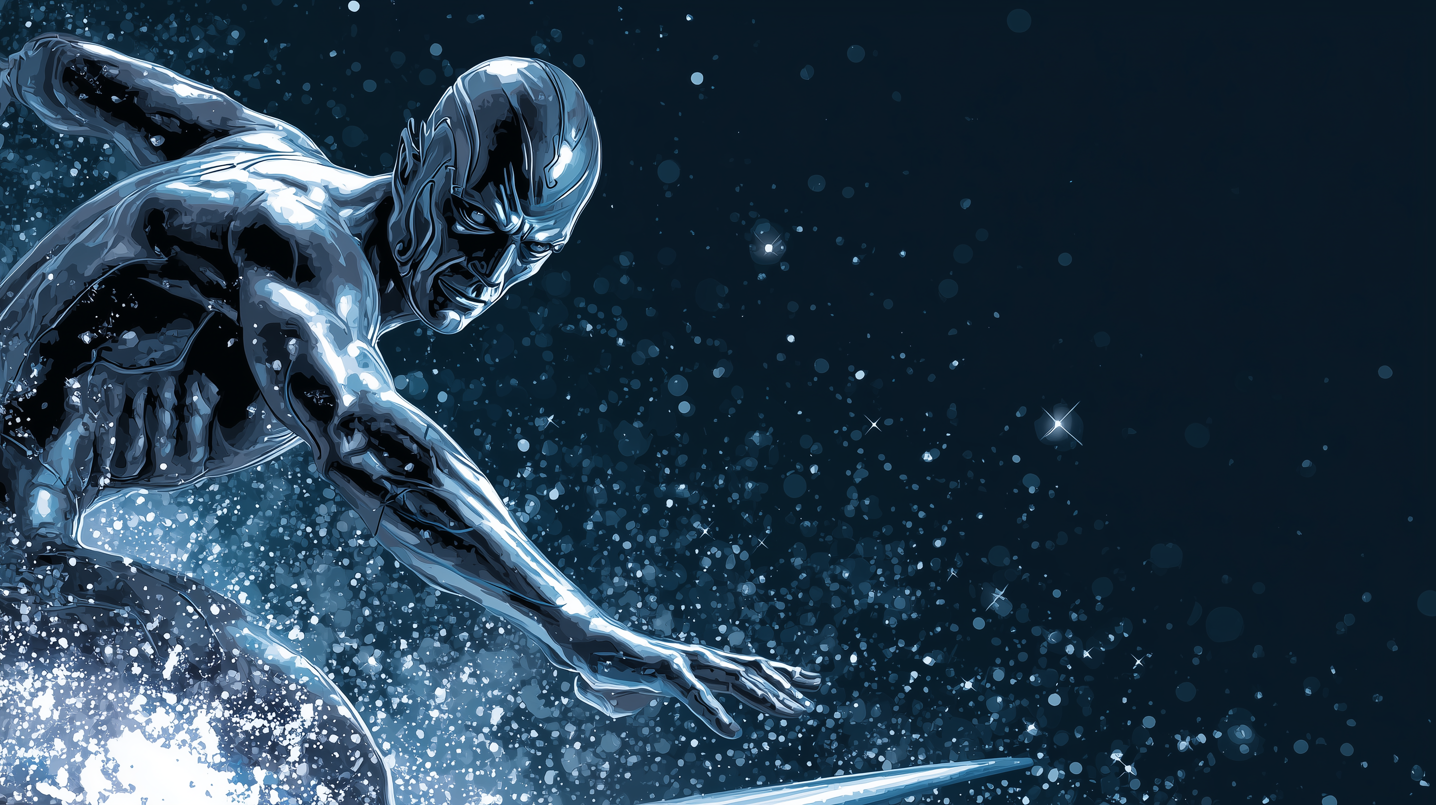 fond d'écran Silver Surfer pour pc portable téléchargement gratuit