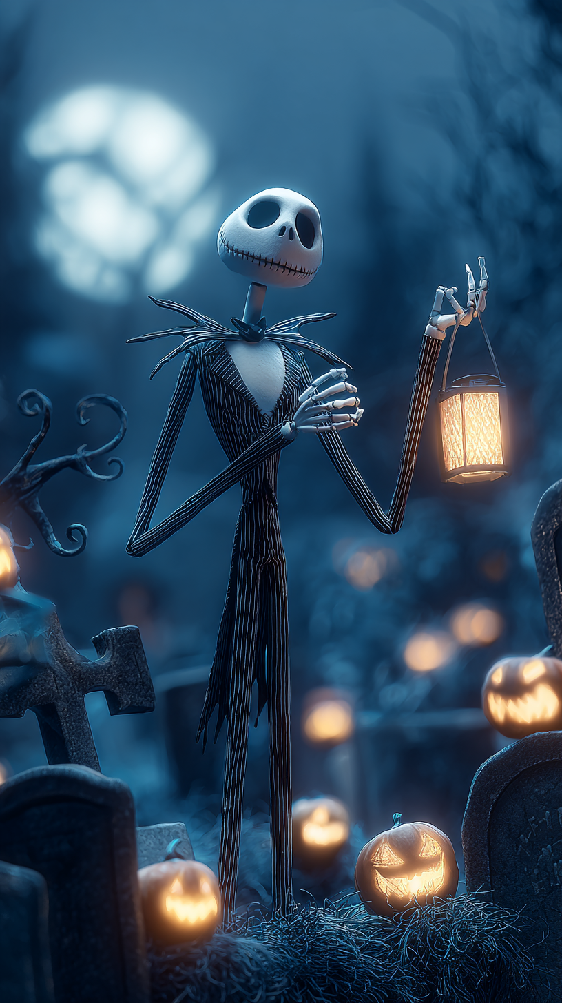 fond d'écran L’Étrange Noël de monsieur Jack iphone gratuit