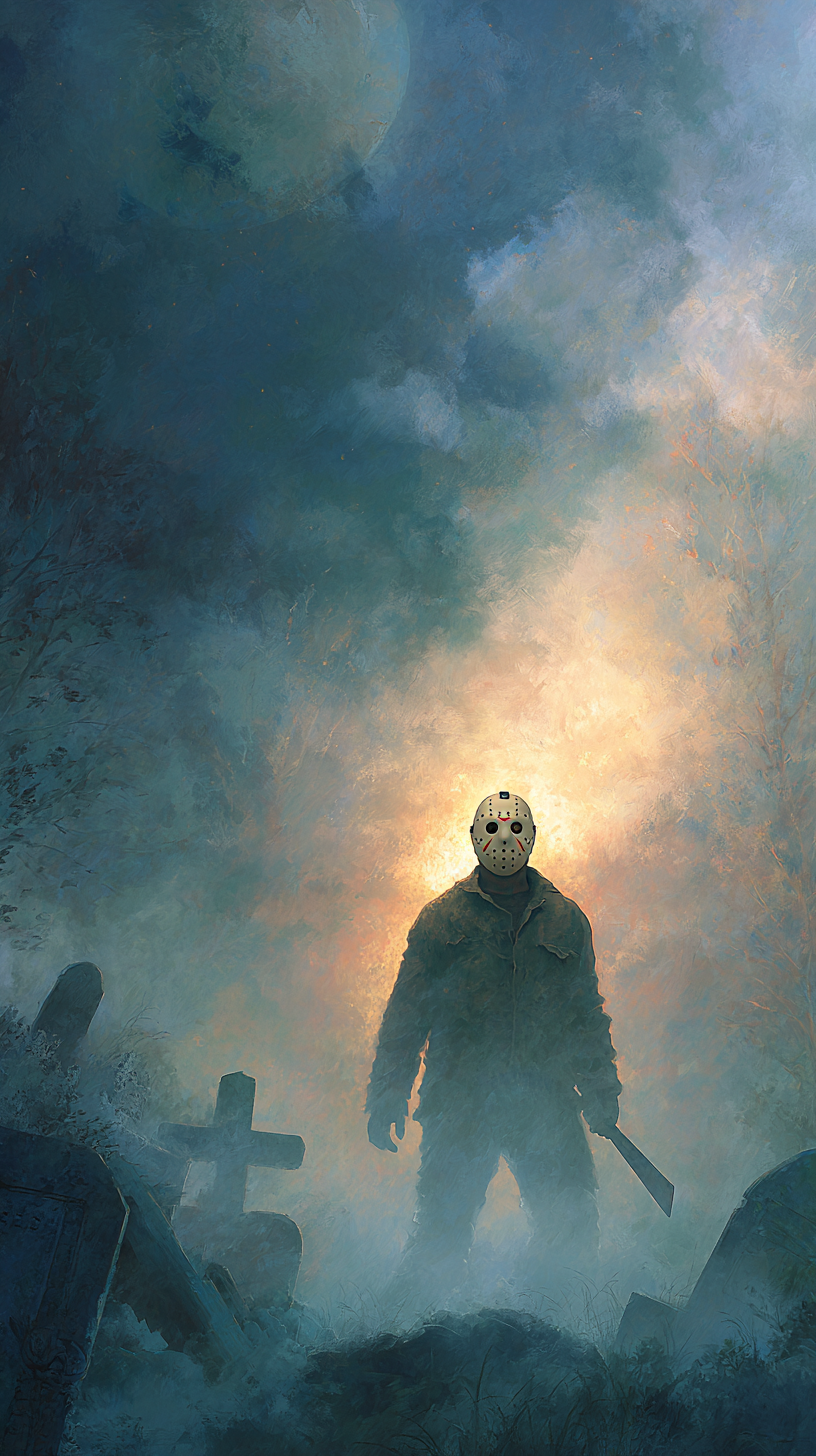 fond d'écran Jason Voorhees pour iphone télécharger gratuit