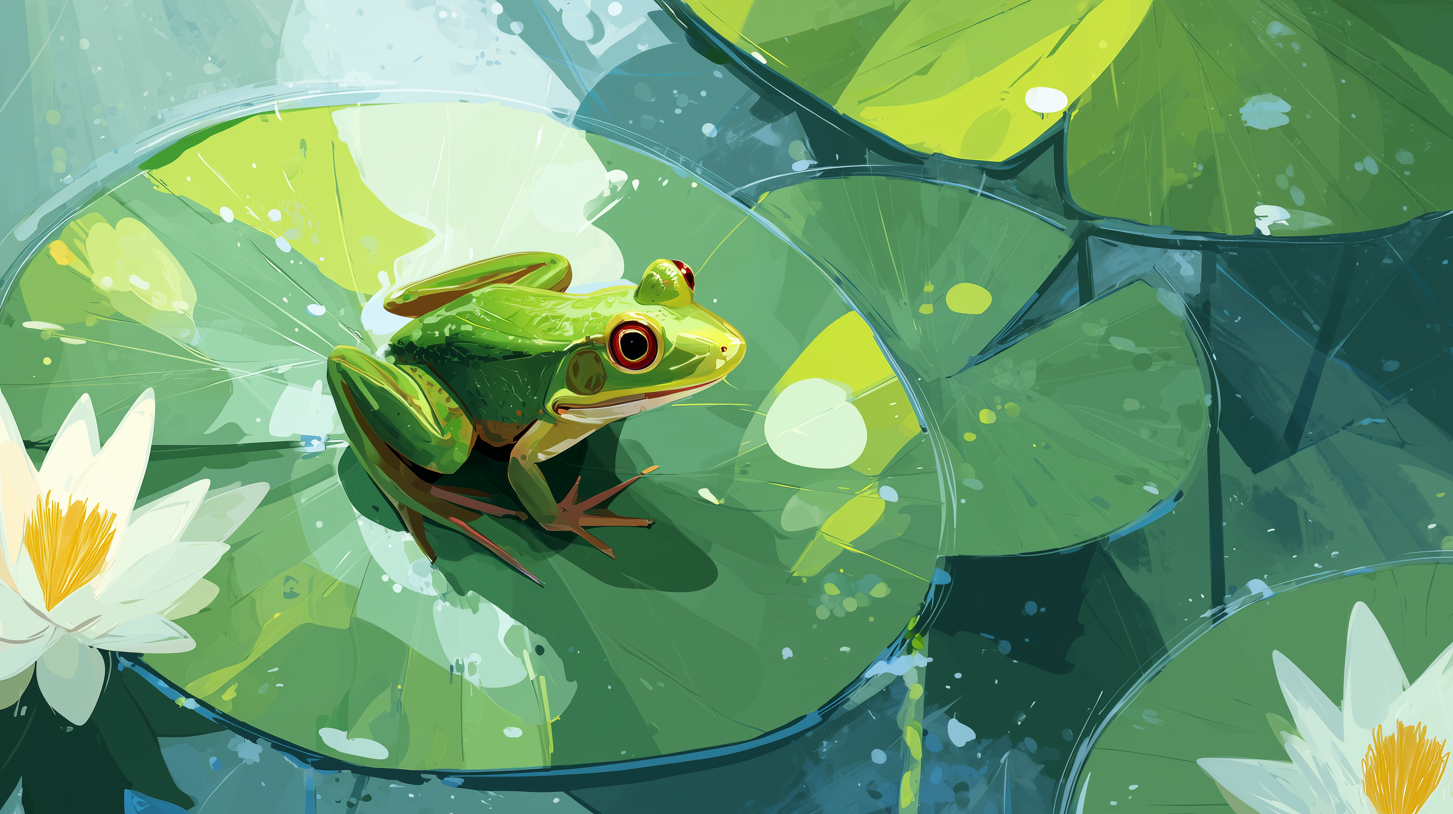 fond d'écran Grenouille meilleure téléchargement gratuit