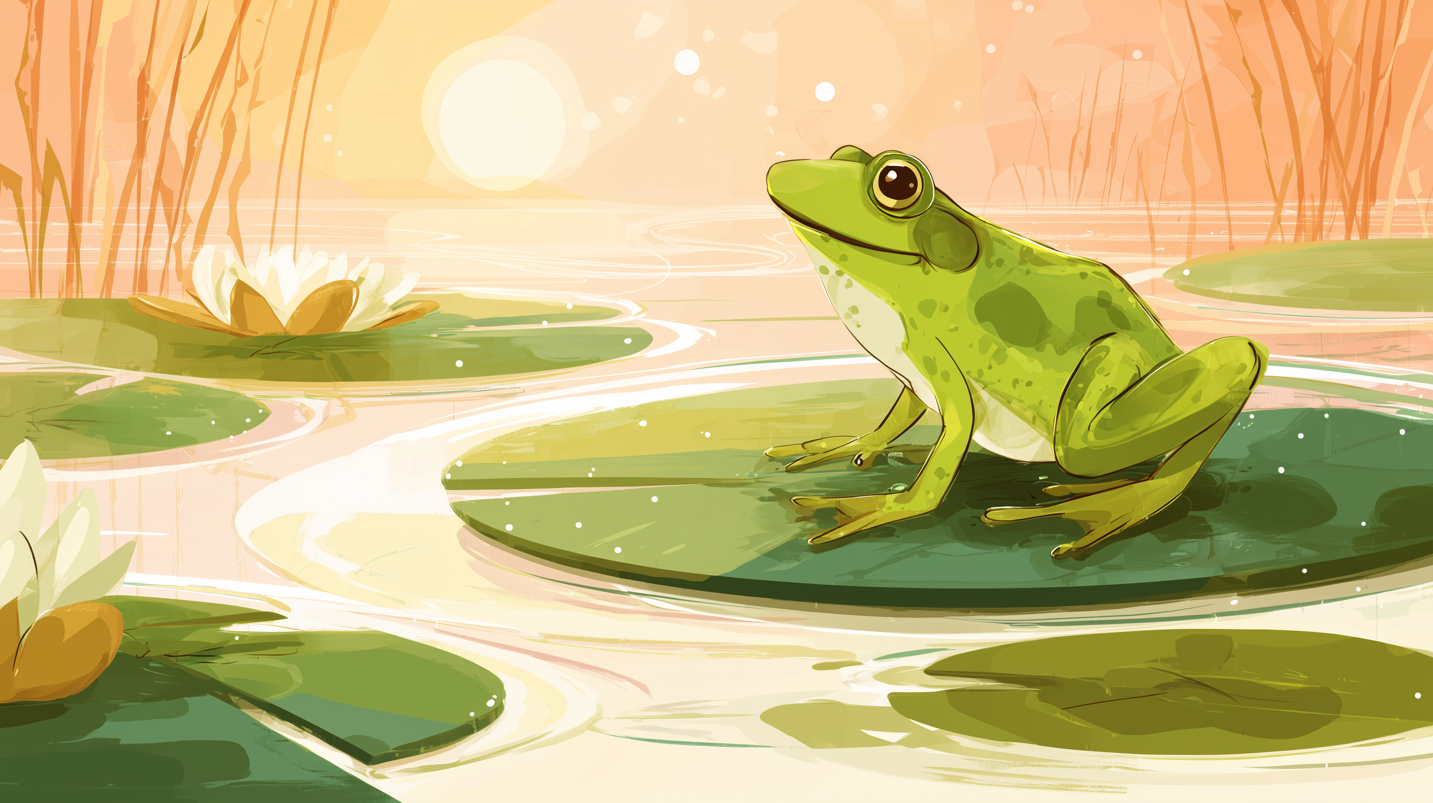 fond d'écran Grenouille 4k windows téléchargement gratuit