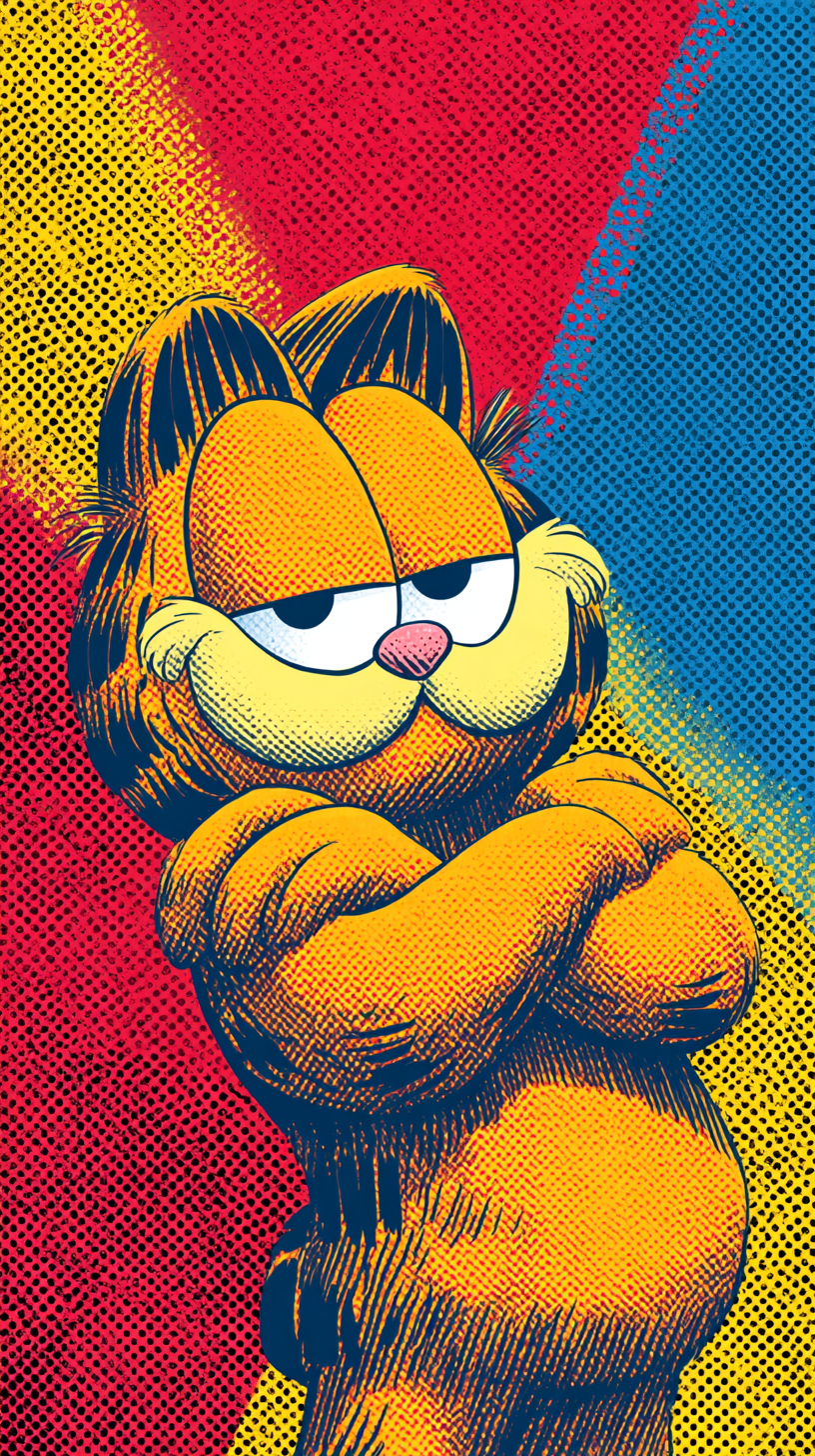 fond d'écran Garfield de téléphone télécharger gratuit