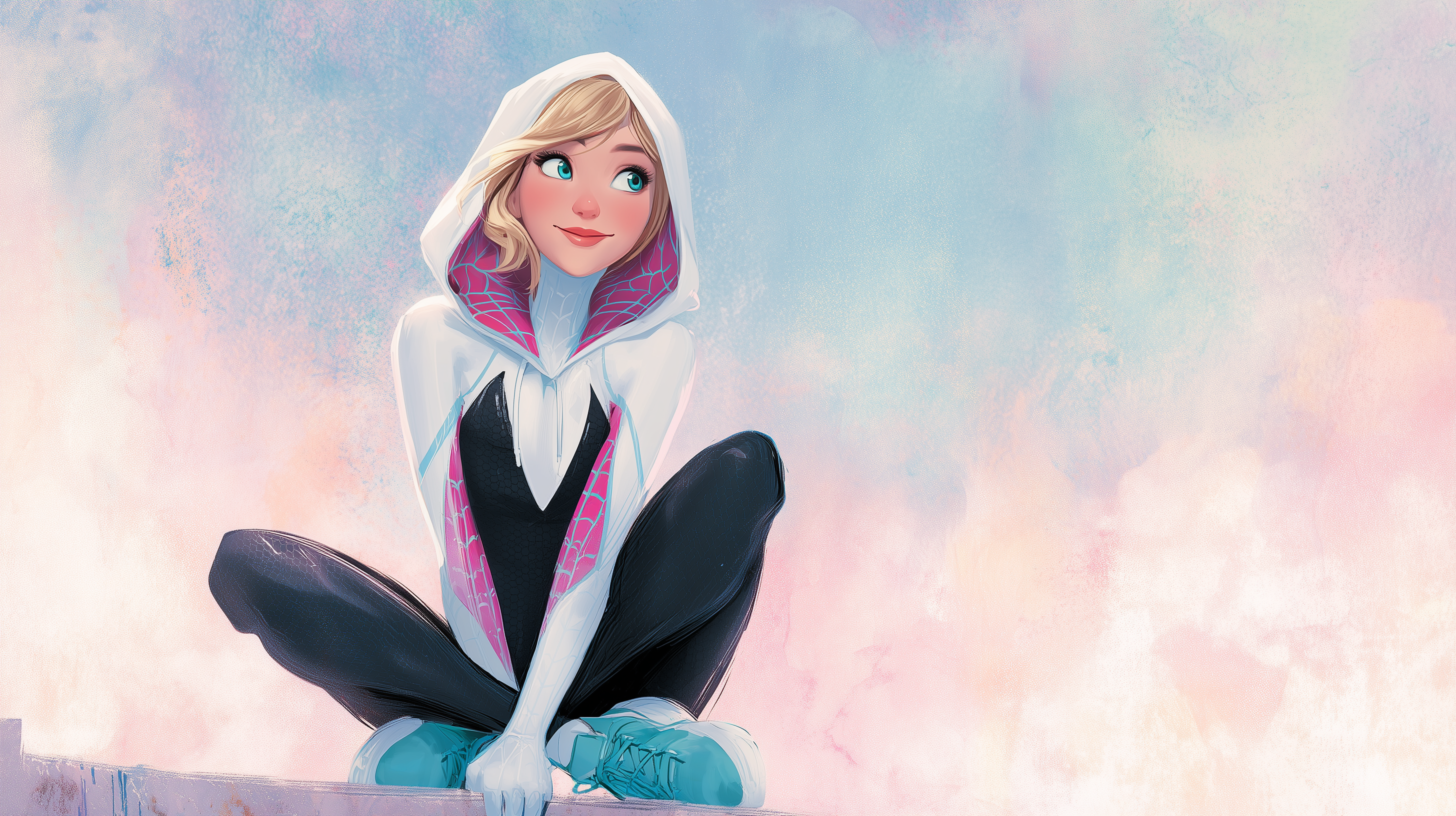 fond d'écran Gwen Stacy 1440p téléchargement gratuit