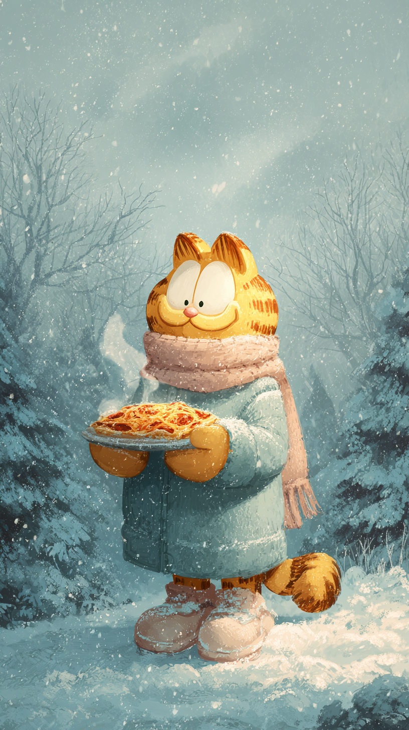 fond d'écran Garfield pour iphone télécharger gratuit