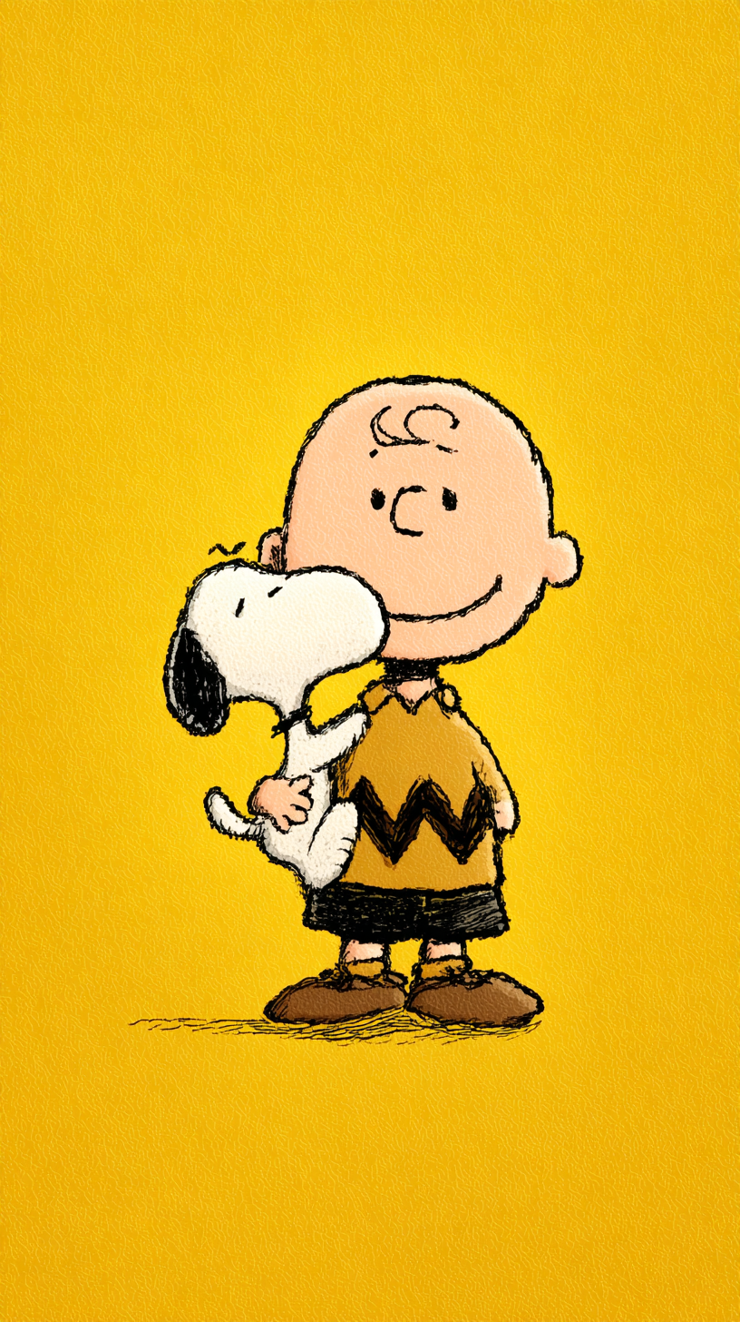 fond d'écran Charlie Brown téléphone gratuit sans filigrane