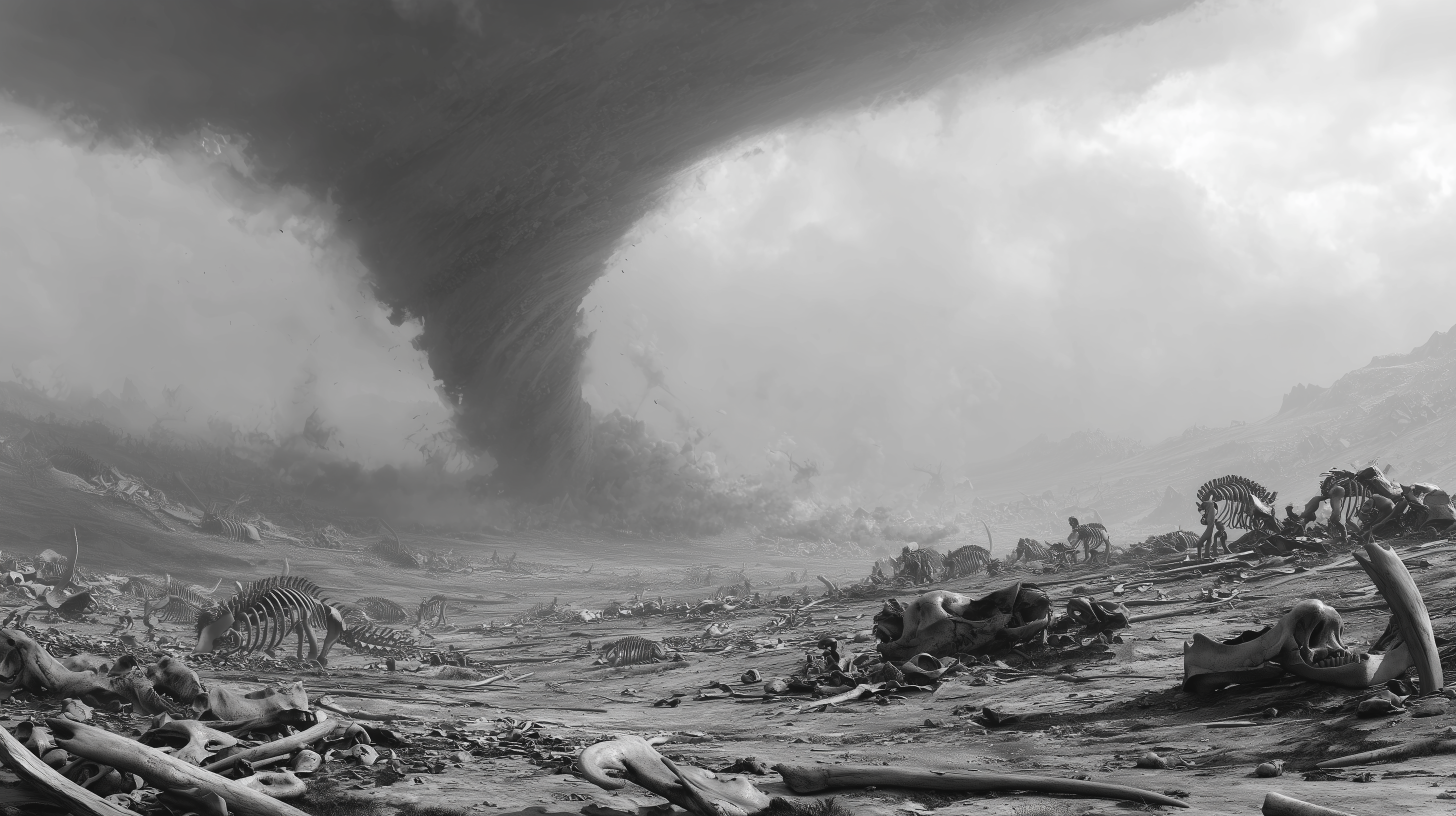 fond d'écran Tornade 16:9 4k téléchargement gratuit
