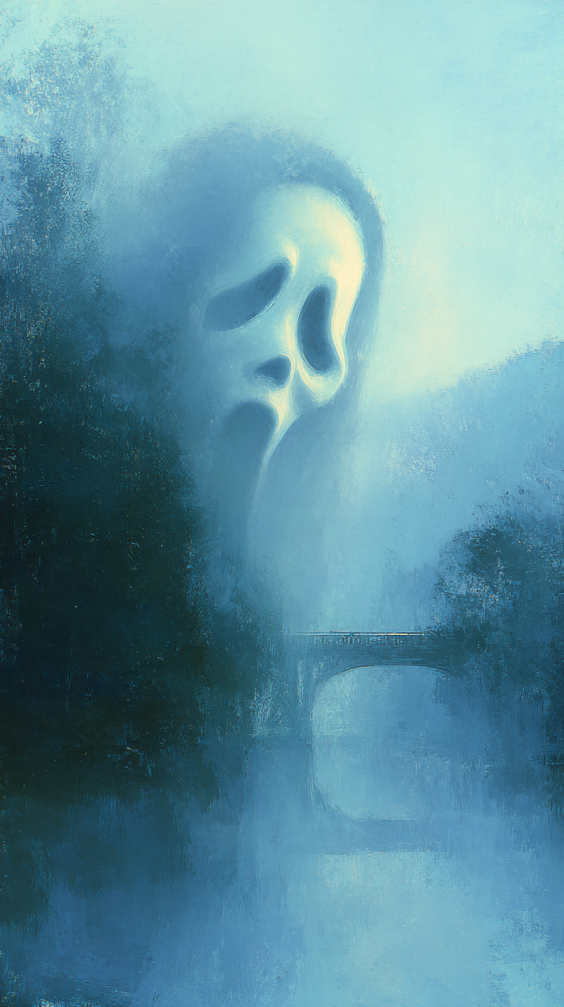 fond d'écran Ghostface iphone ios gratuit