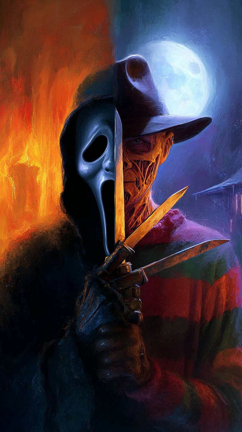 fond d'écran Ghostface téléphone Xiaomi télécharger gratuit