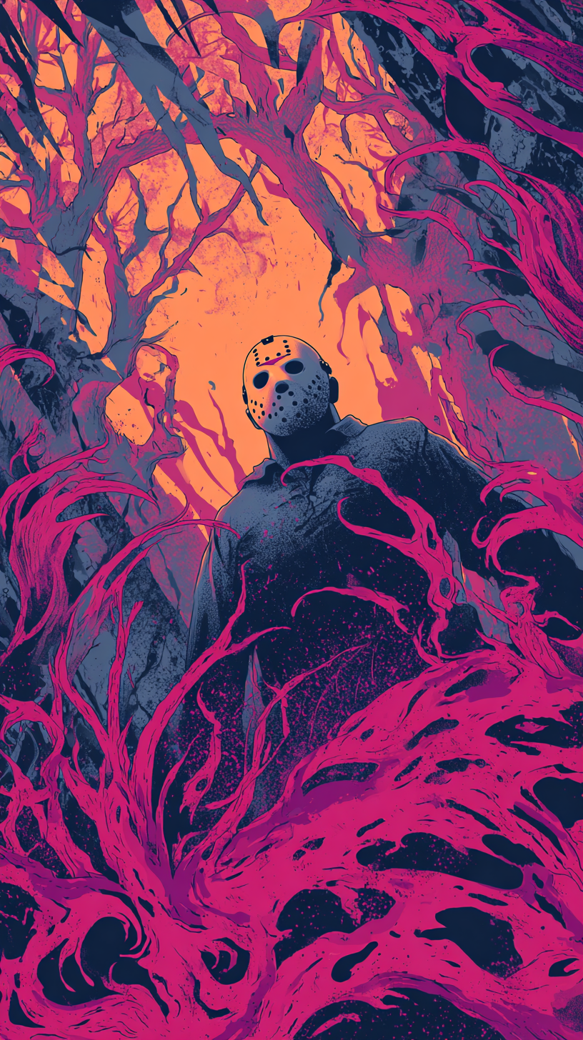 fond d'écran Jason Voorhees de téléphone gratuit
