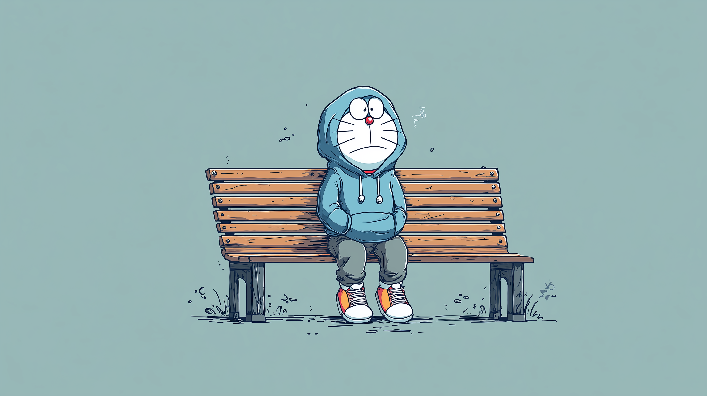 fond d'écran Doraemon Toshiba téléchargement gratuit