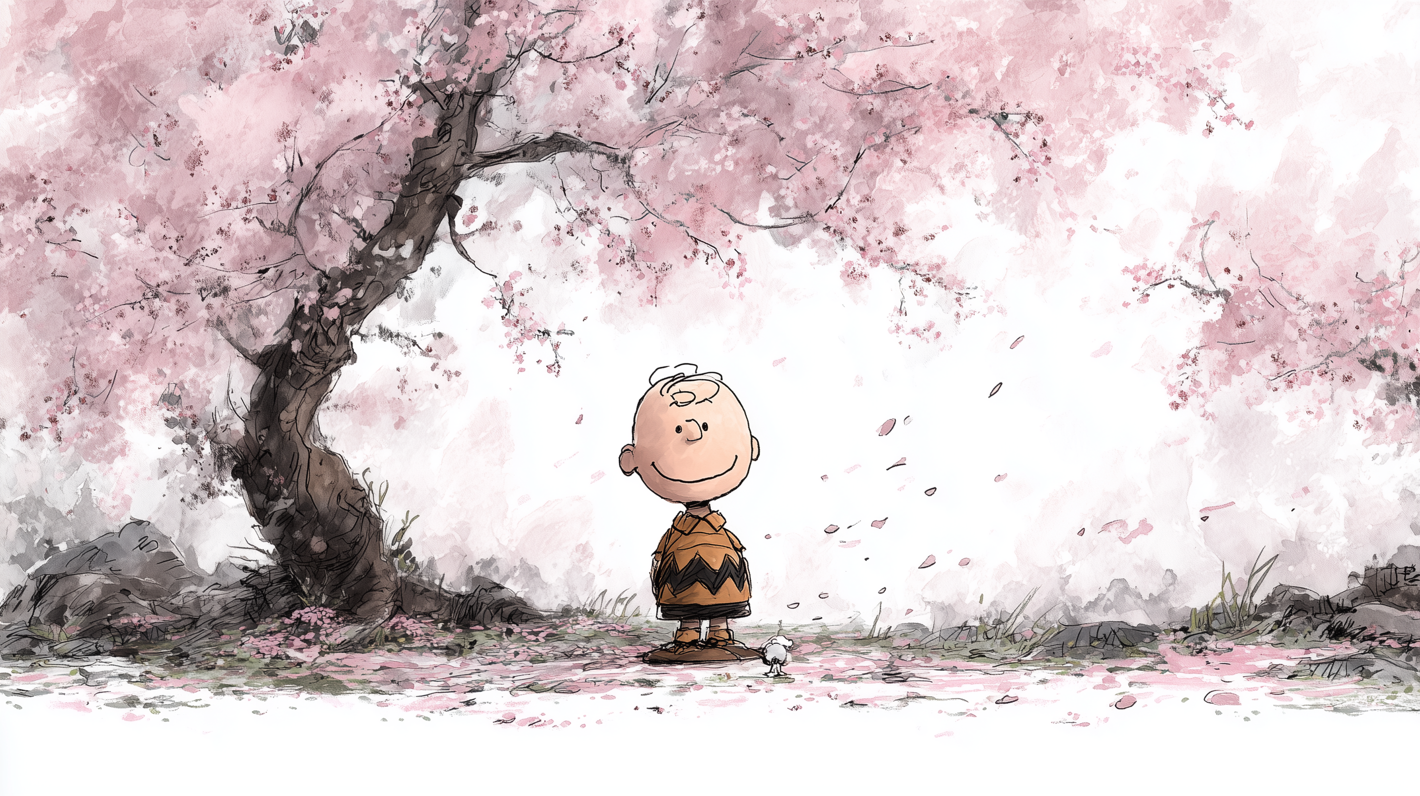 fond d'écran Charlie Brown windows 11 ultra hd téléchargement gratuit