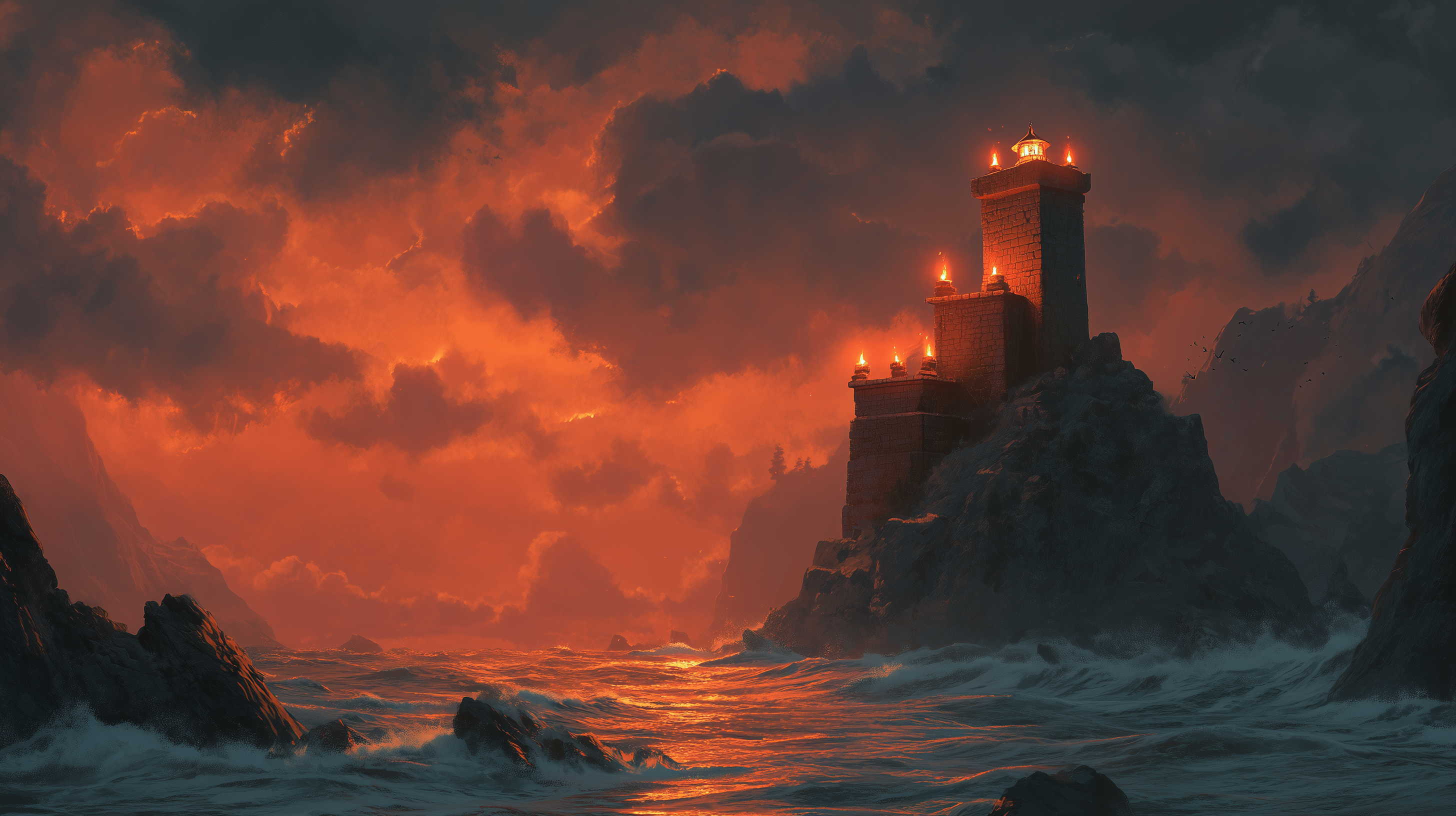 fond d'écran Phare 4:3 téléchargement gratuit