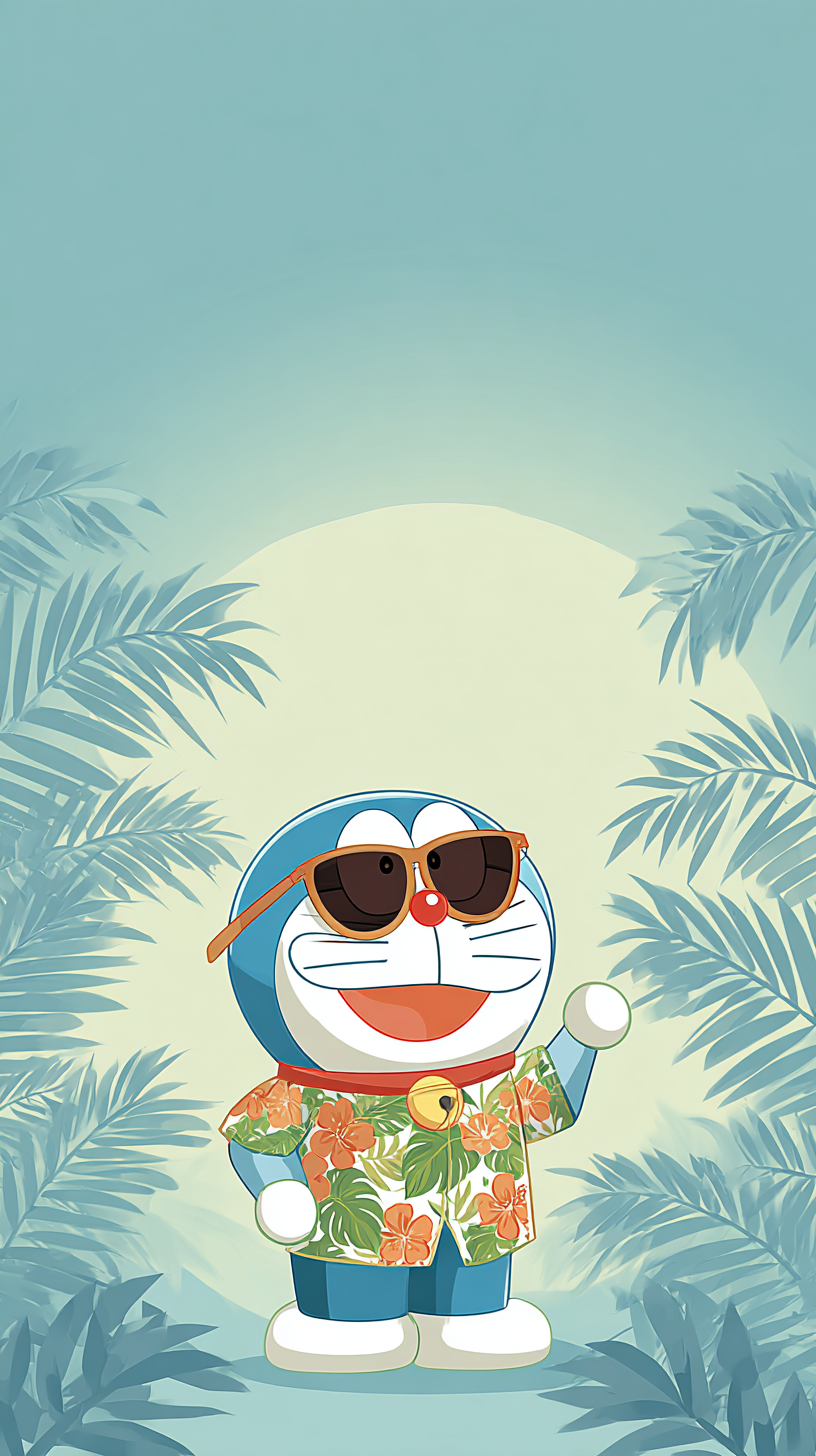 fond d'écran Doraemon téléphone Motorola télécharger gratuit