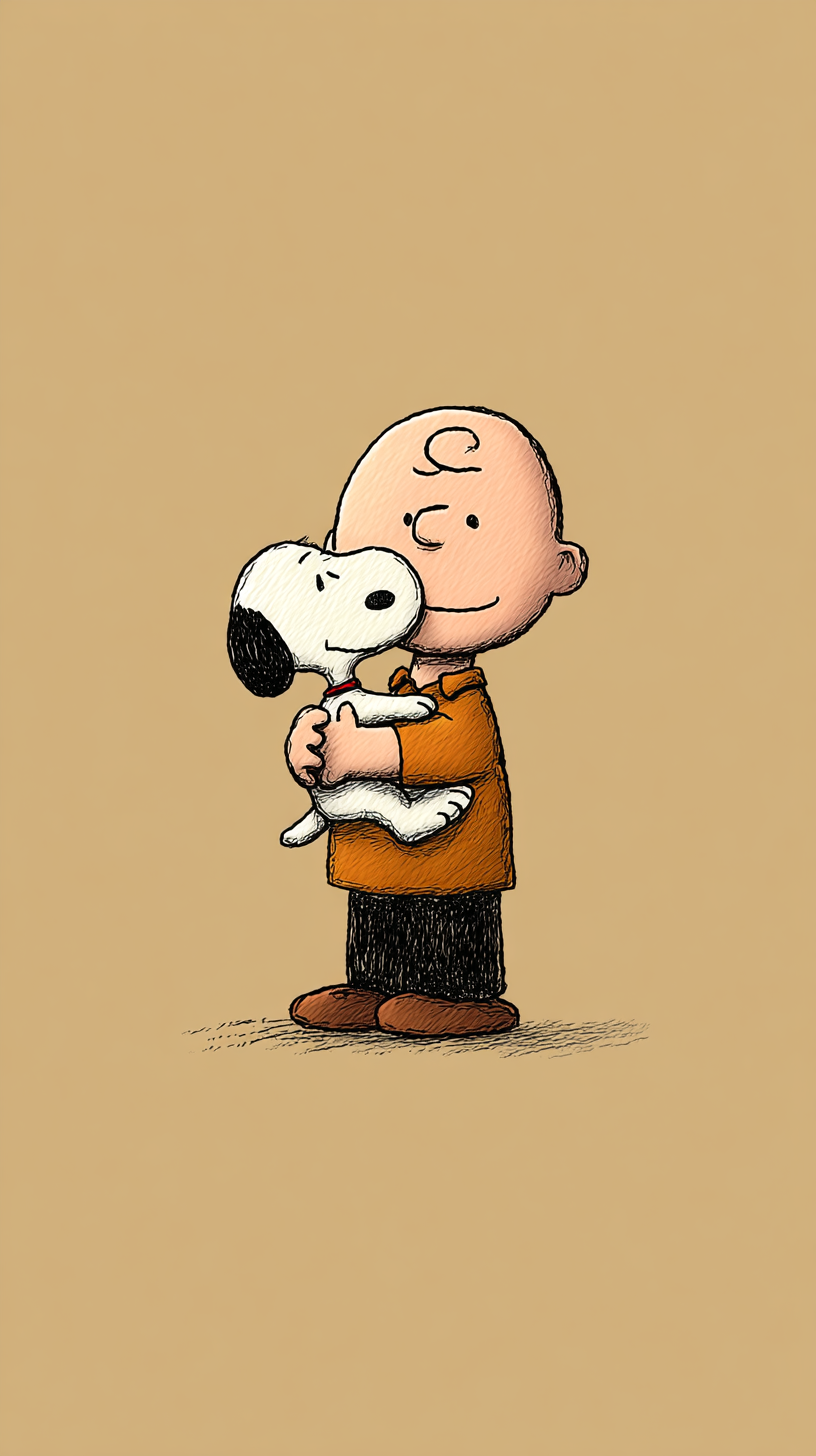 fond d'écran Charlie Brown iphone 11 télécharger gratuit