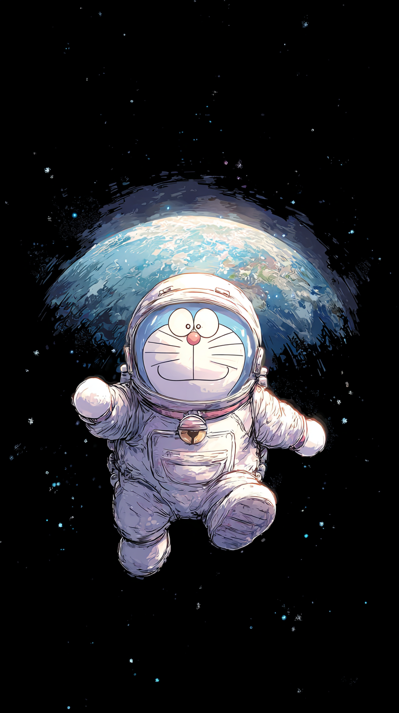 fond d'écran Doraemon téléphone Huawei télécharger gratuit