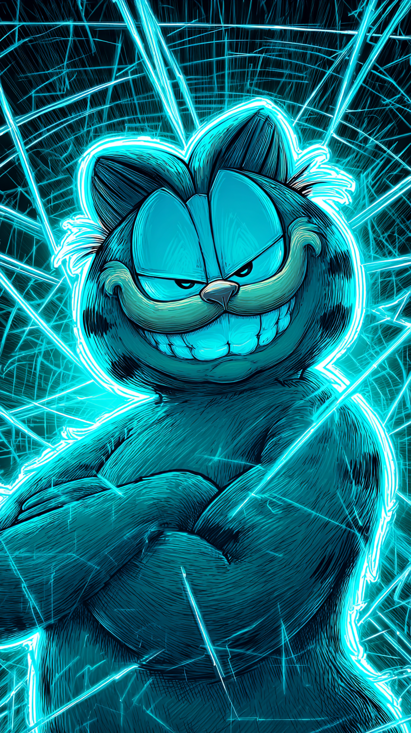 fond d'écran Garfield xiaomi télécharger gratuit