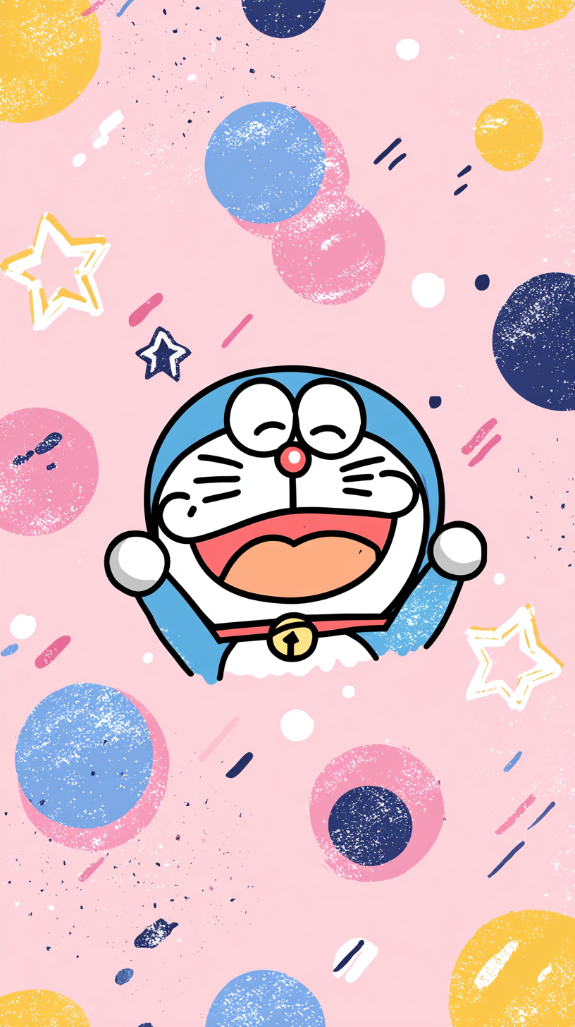 iphone fond d'écran Doraemon kawaii télécharger gratuit
