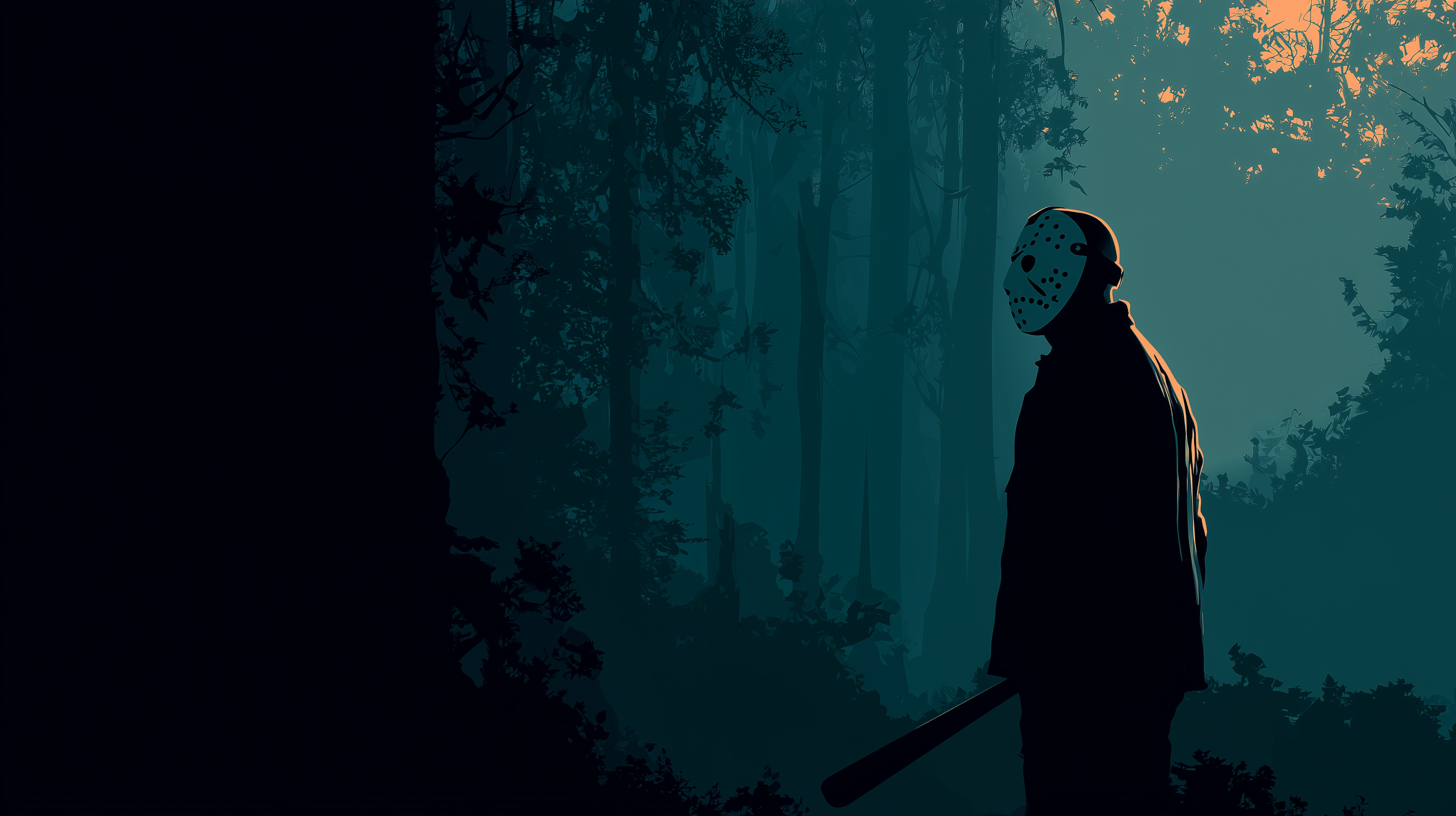 fond d'écran Jason Voorhees pour pc portable téléchargement gratuit