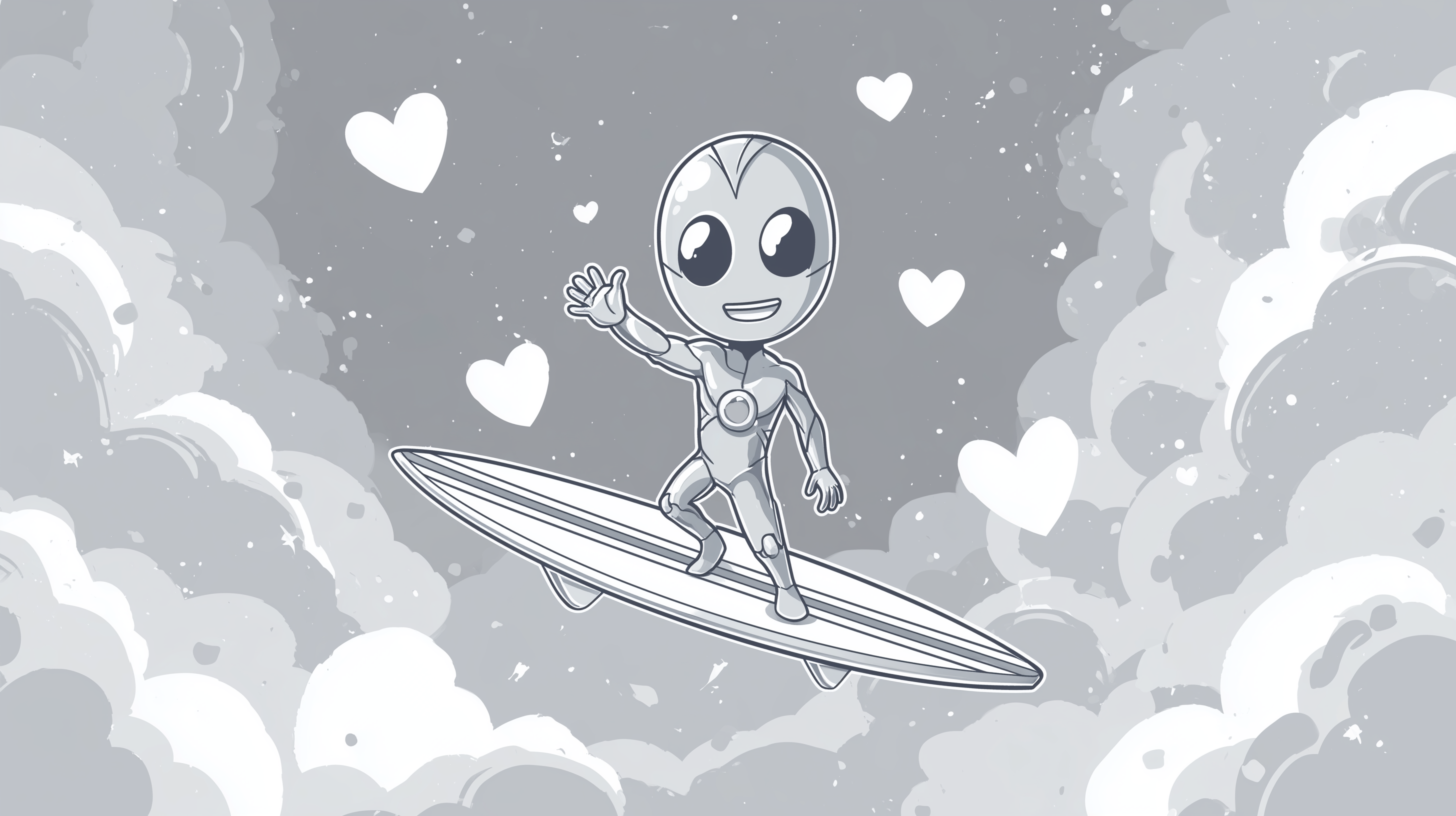 fond d'écran Silver Surfer Acer téléchargement gratuit