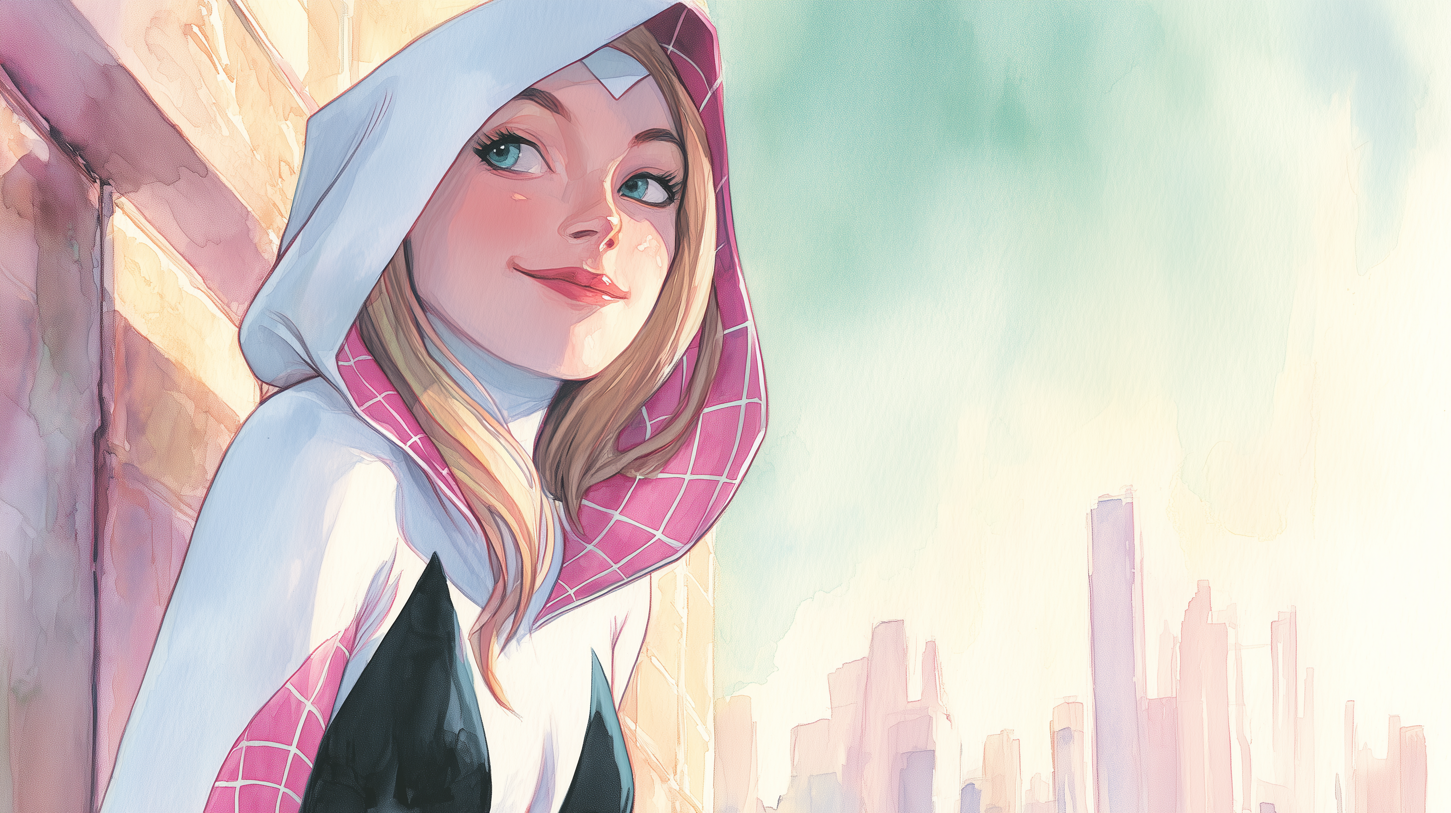 fond d'écran Gwen Stacy Razer téléchargement gratuit