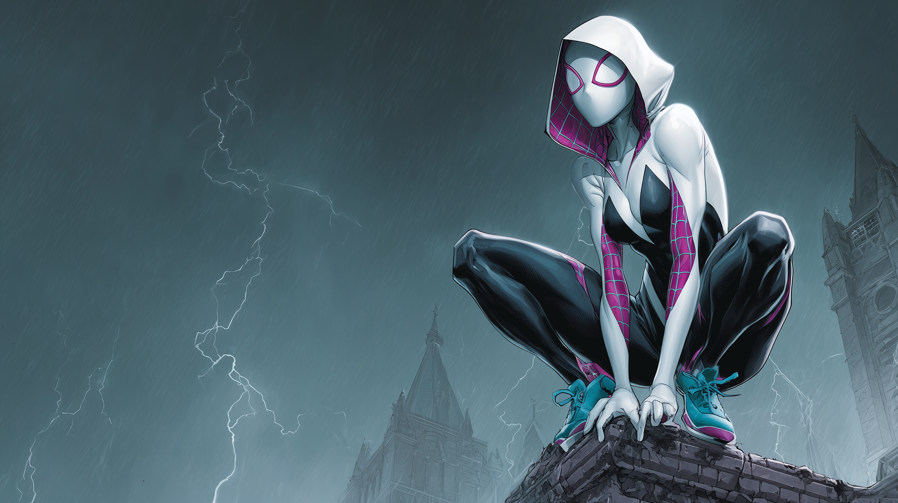 fond d'écran Gwen Stacy 1080p téléchargement gratuit
