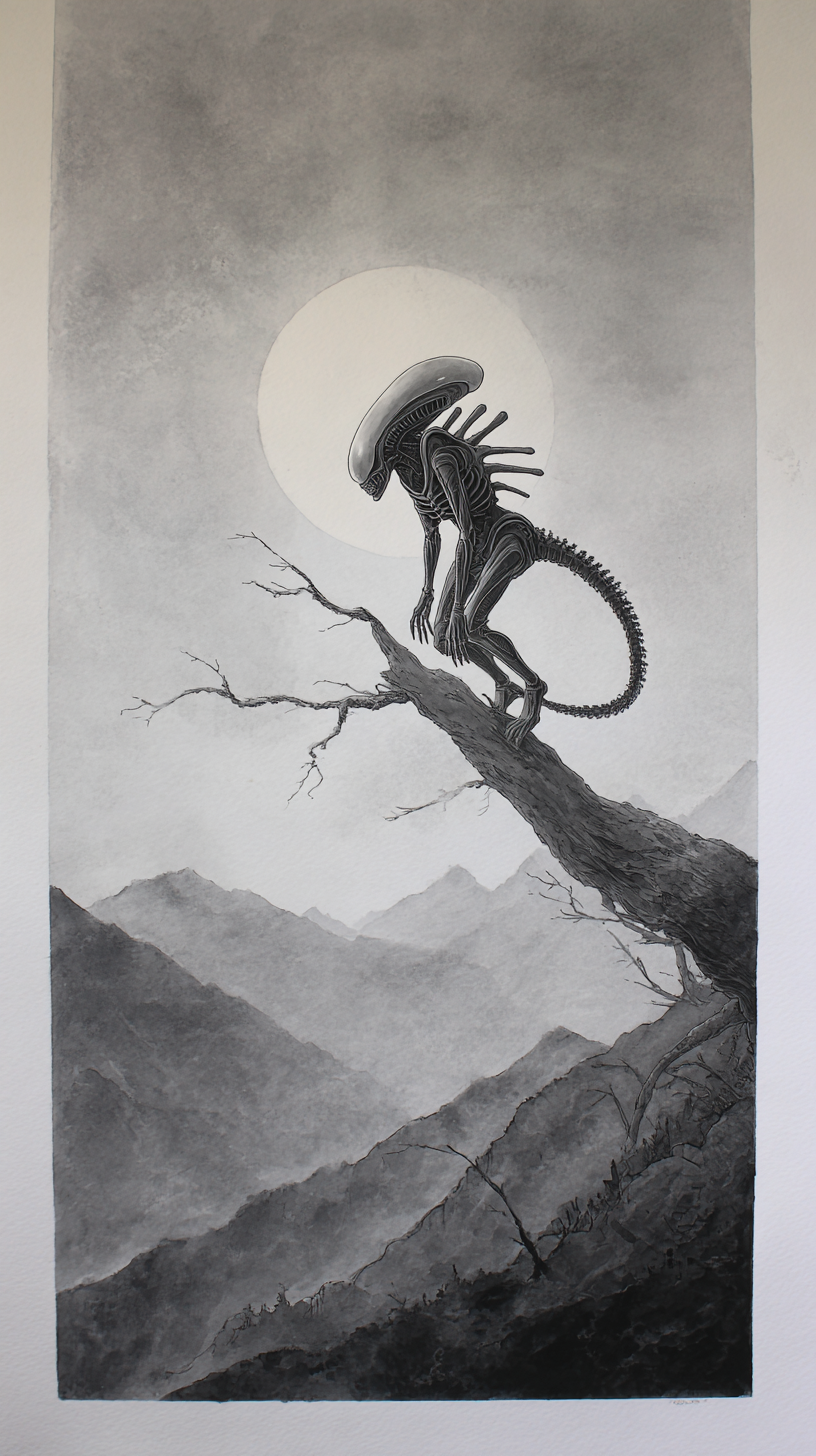 fond d'écran Xenomorph téléphone Motorola gratuit