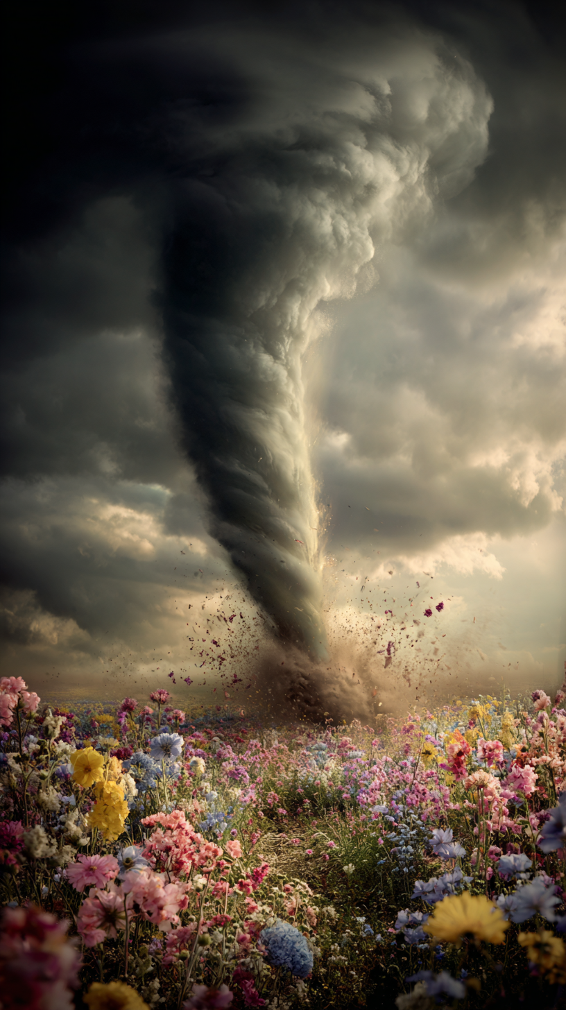 fond d'écran Tornade iphone 7 gratuit