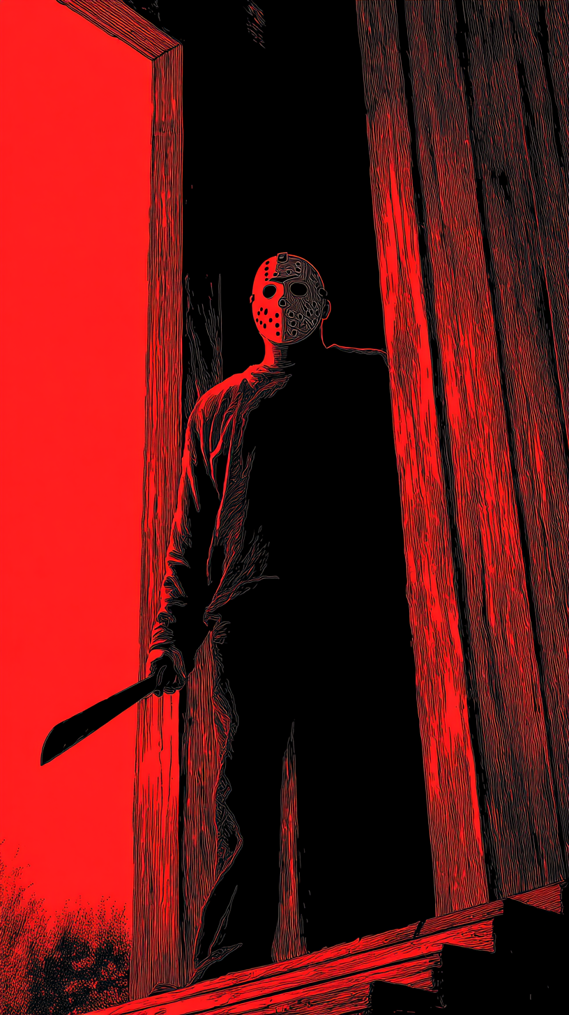 fond d'écran Jason Voorhees pour téléphone gratuit