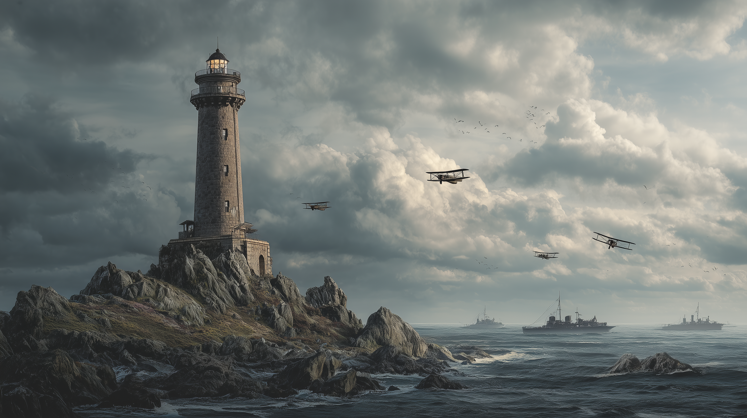 fond d'écran Phare 4k windows téléchargement gratuit