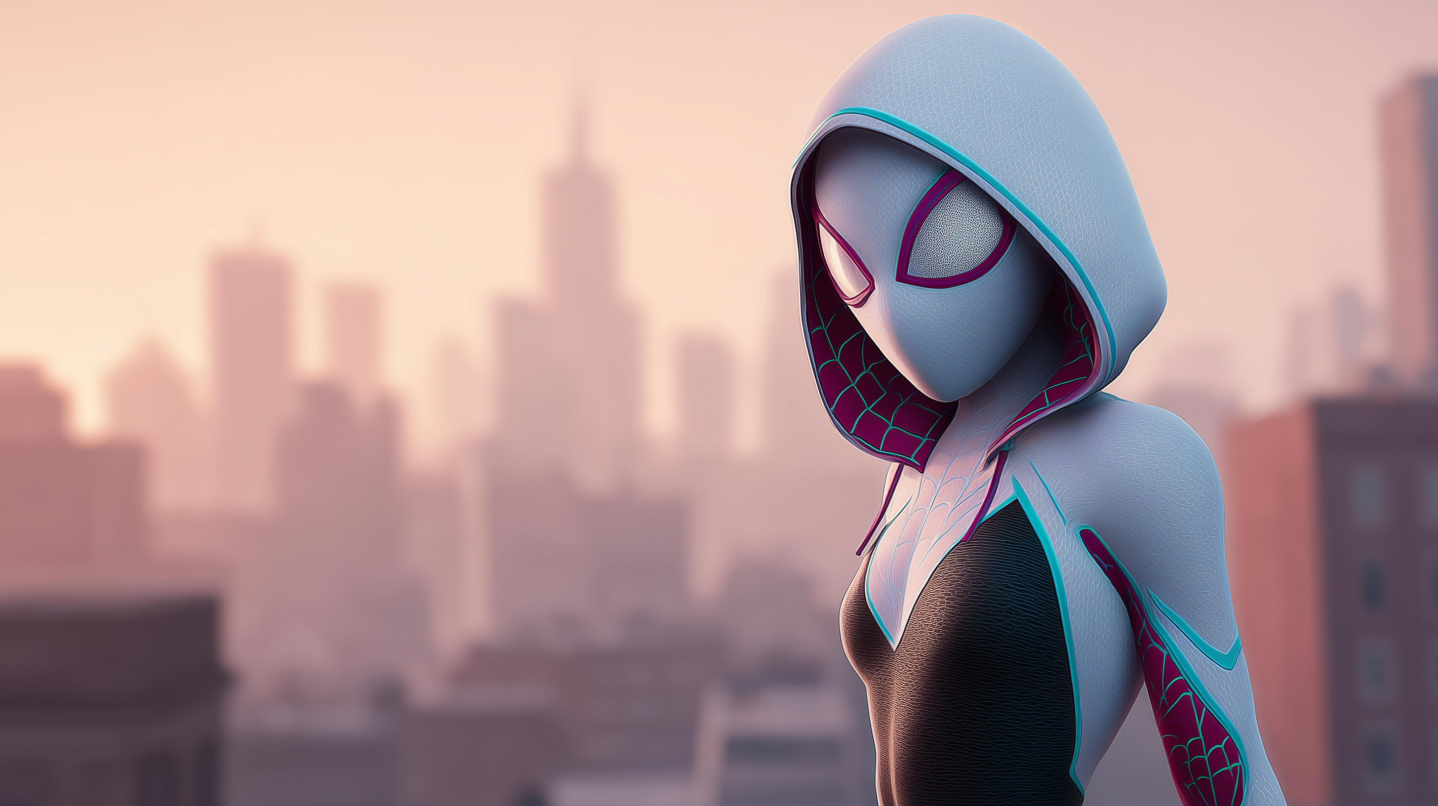 fond d'écran Gwen Stacy pc 4k téléchargement gratuit