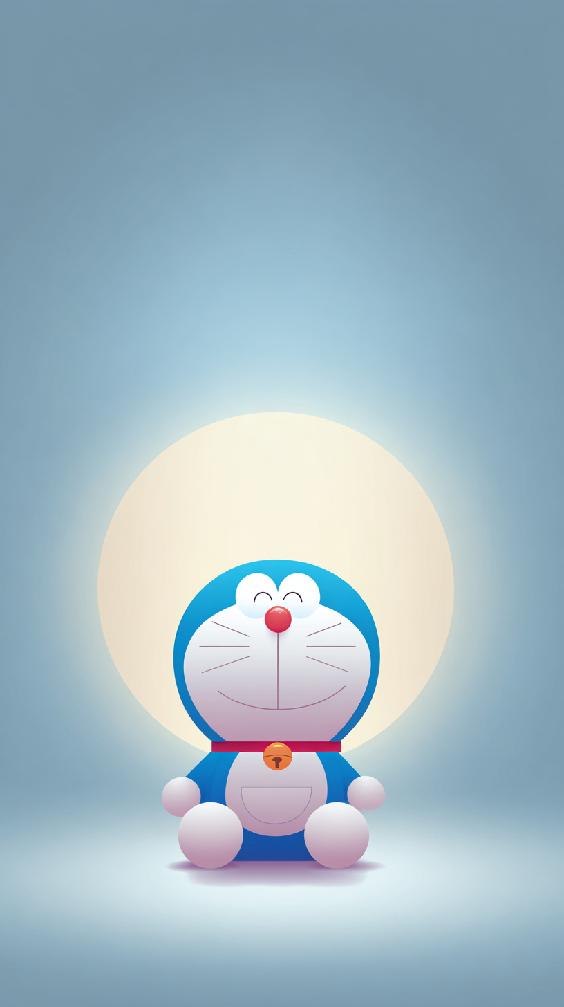 fond d'écran Doraemon téléphone Oppo télécharger gratuit