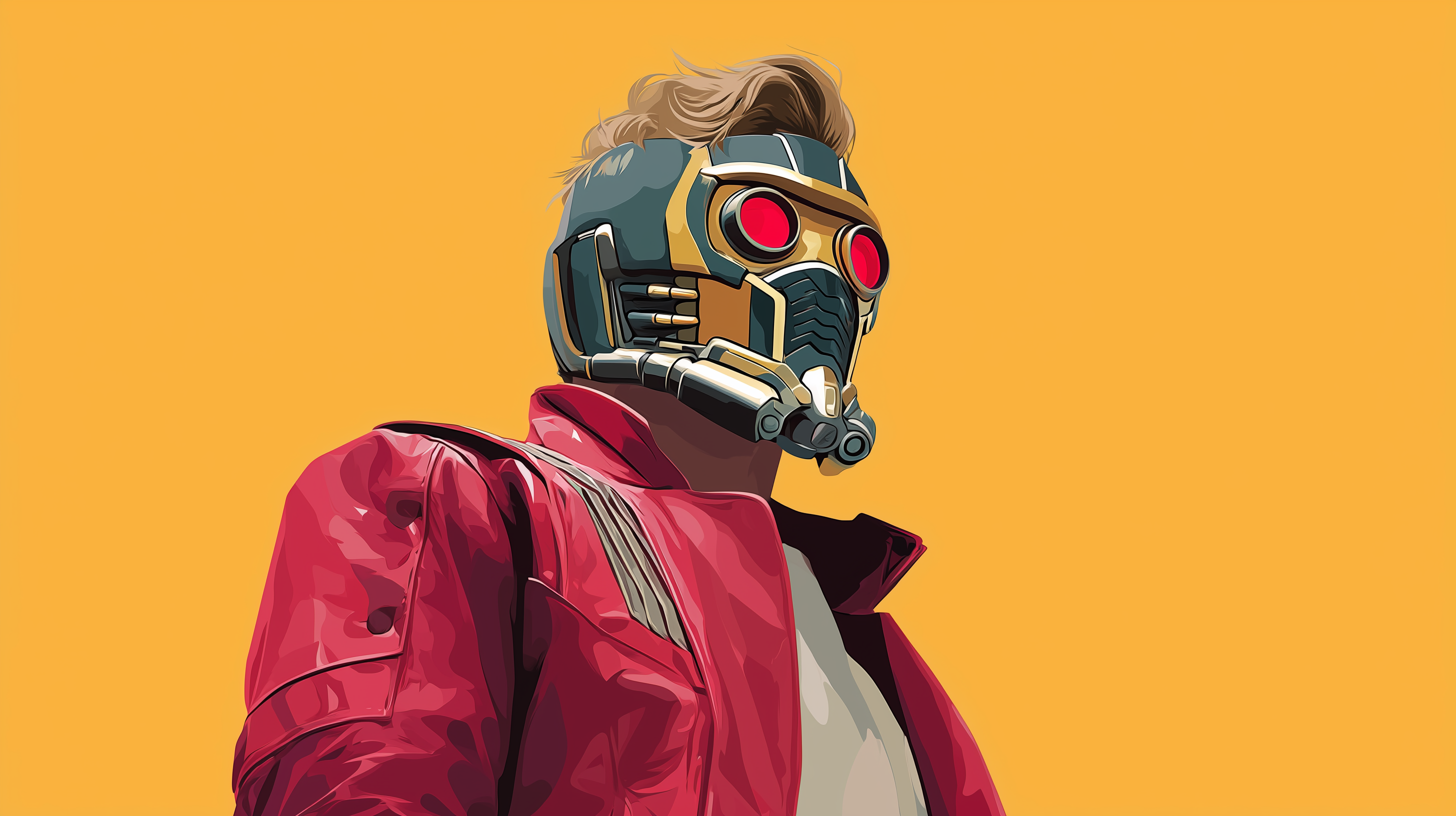 fond d'écran Star Lord dell 4k téléchargement gratuit