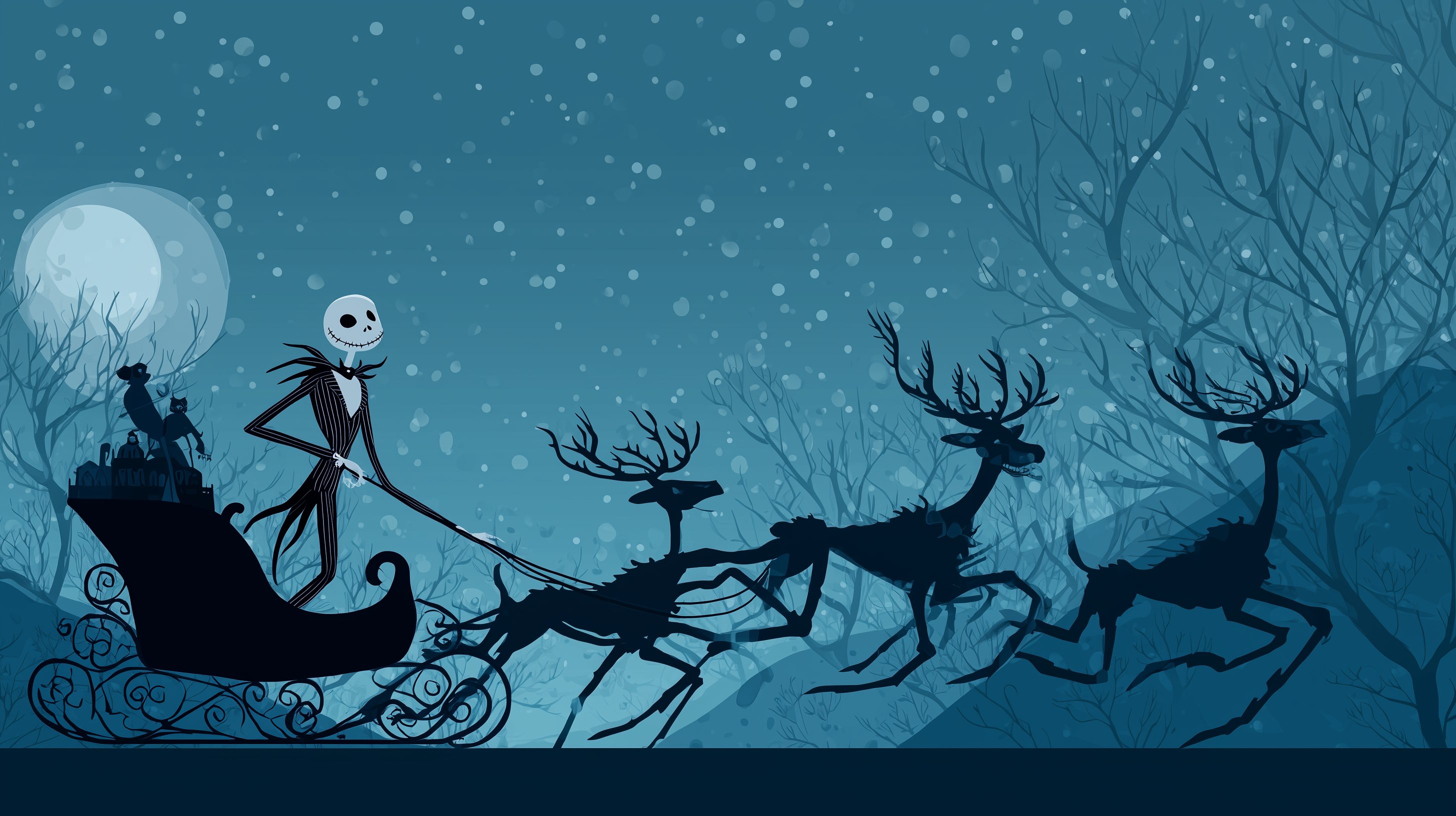 fond d'écran L’Étrange Noël de monsieur Jack 16:9 hd téléchargement gratuit