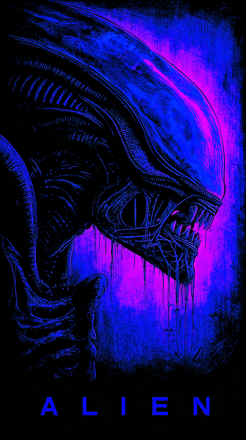 fond d'écran Xenomorph iphone 7 télécharger gratuit