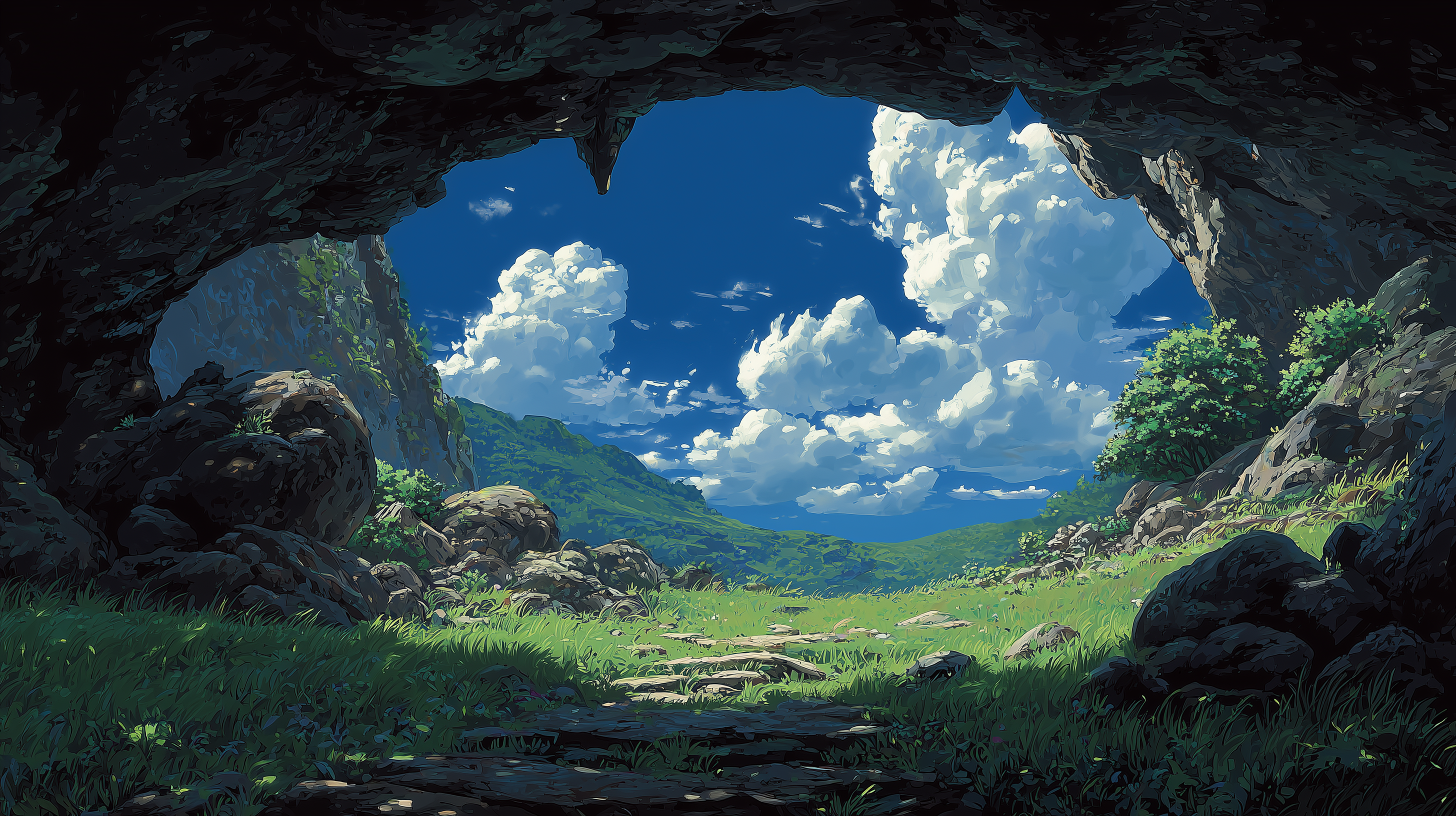 fond d'écran Grotte full hd 1920x1080 téléchargement gratuit