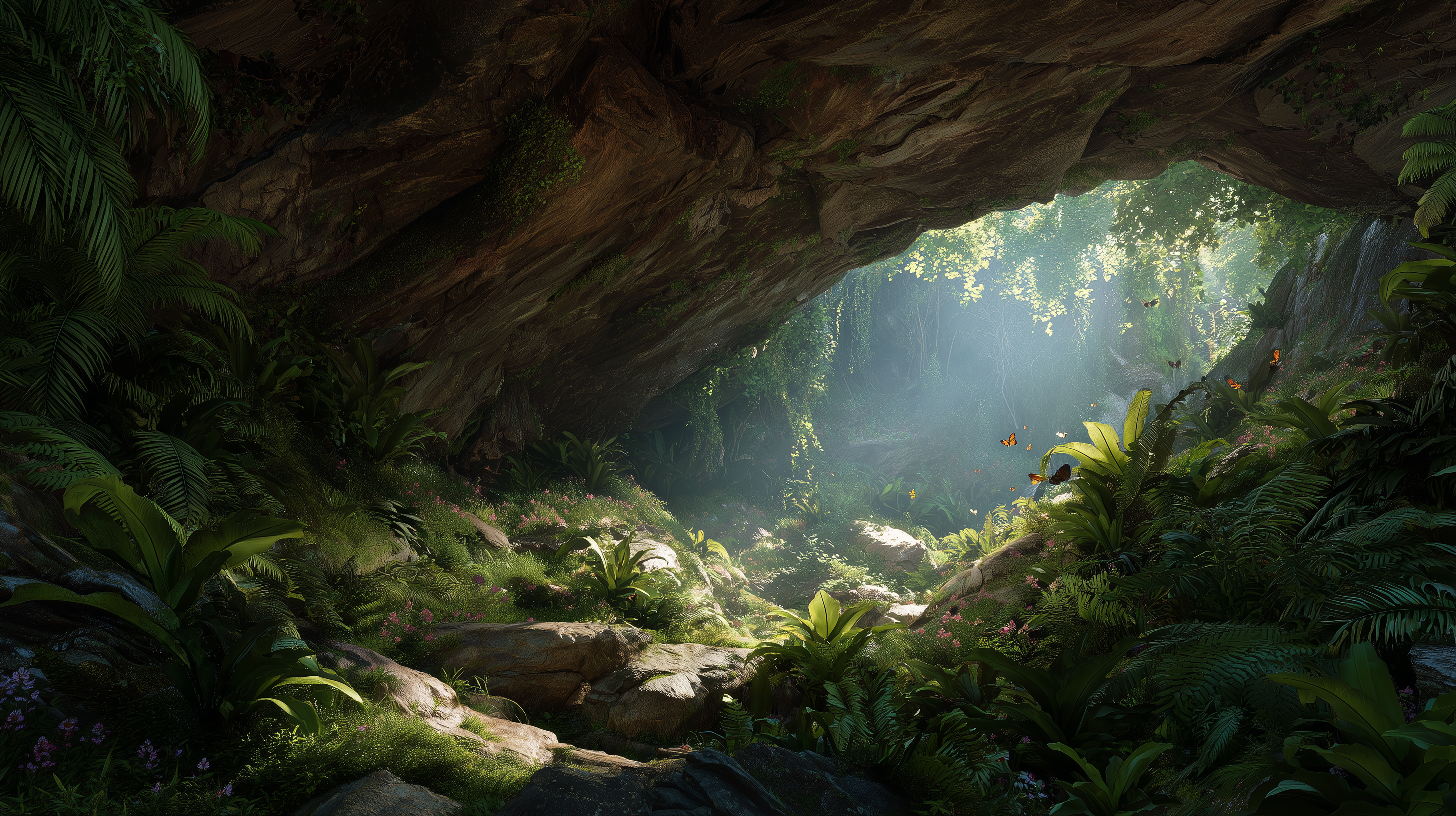 fond d'écran Grotte pc 2560x1440 téléchargement gratuit
