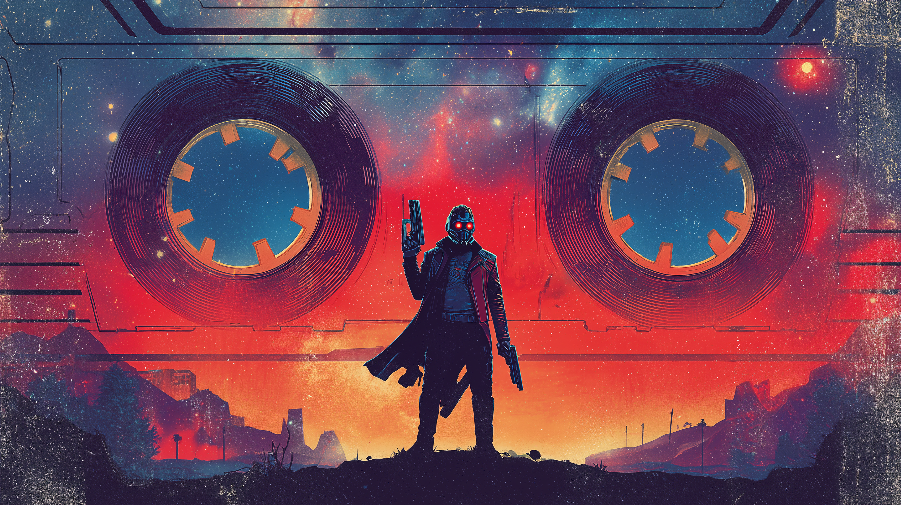 fond d'écran Star Lord ultra hd 3840x2160 téléchargement gratuit