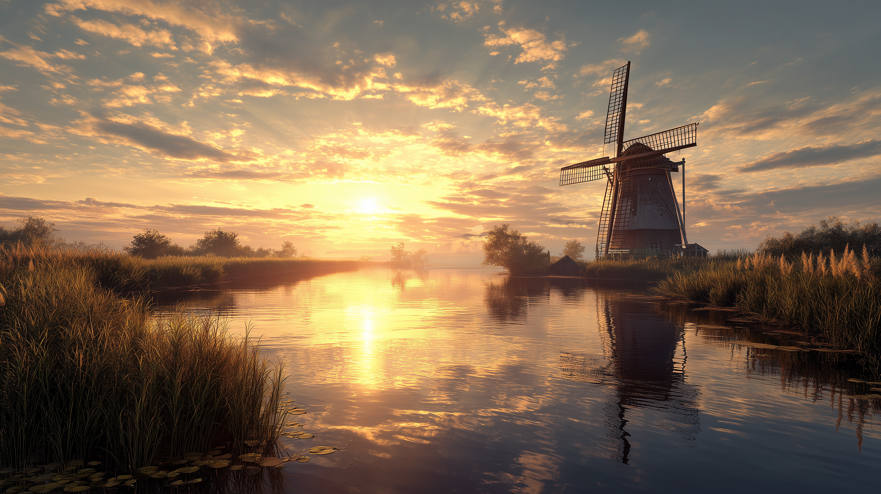 fond d'écran Moulin à vent dell téléchargement gratuit