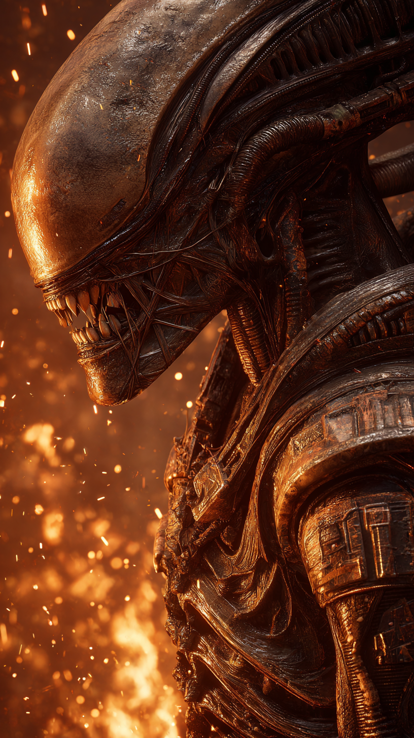 photo fond d'écran Xenomorph iphone télécharger gratuit