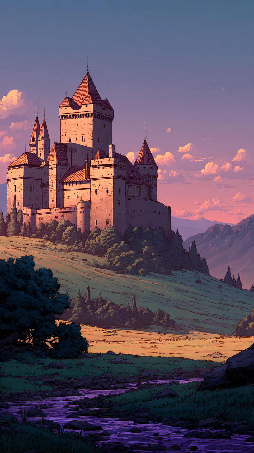 fond d'écran Château pour tablette android gratuit